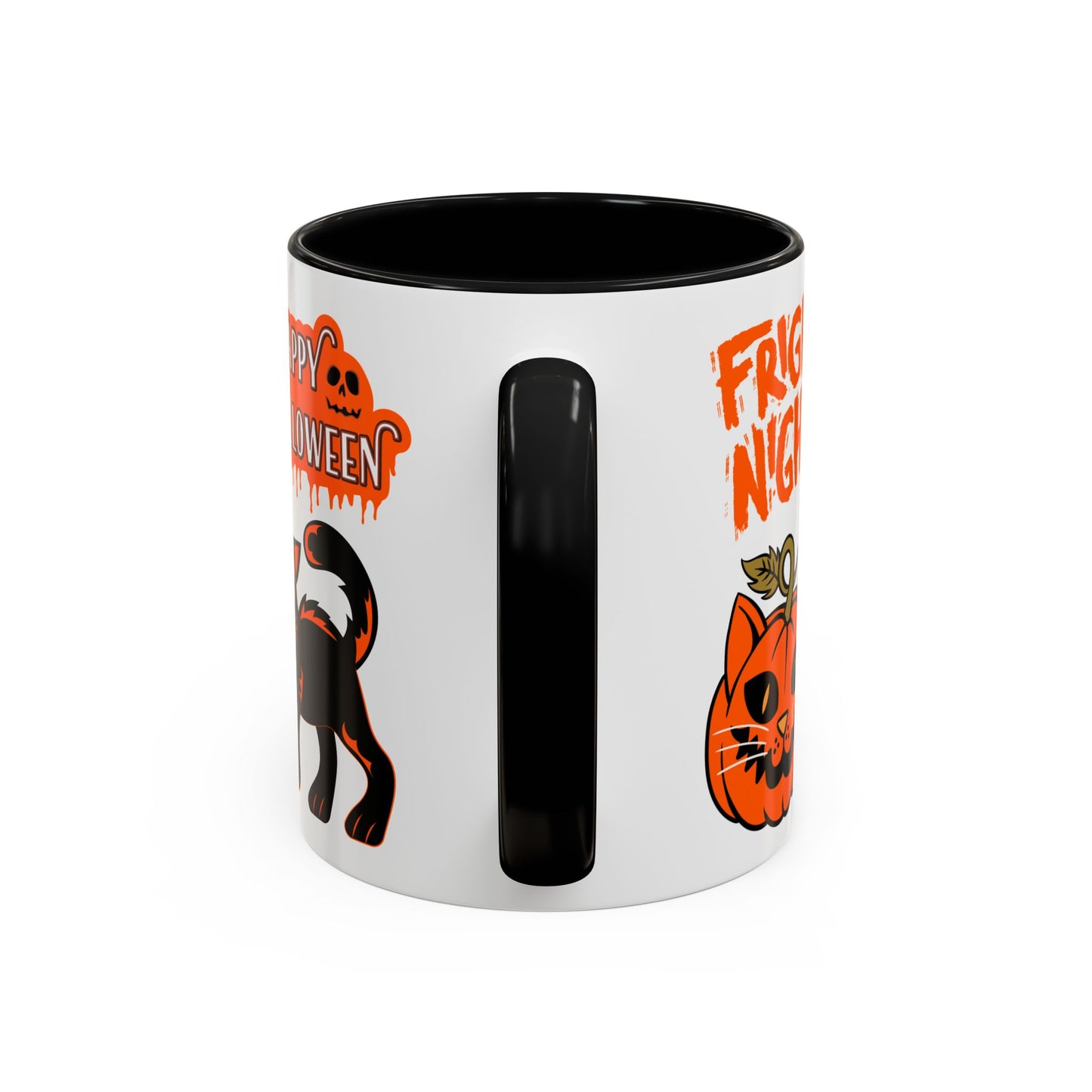 Happy Halloween, Stay Spooky - Accent Coffee Mug (11, 15oz)