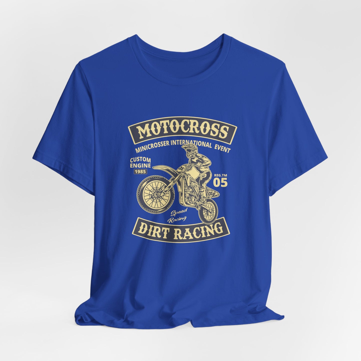 Motocross, Dirt Racing - Unisex Jersey Short Sleeve Tee