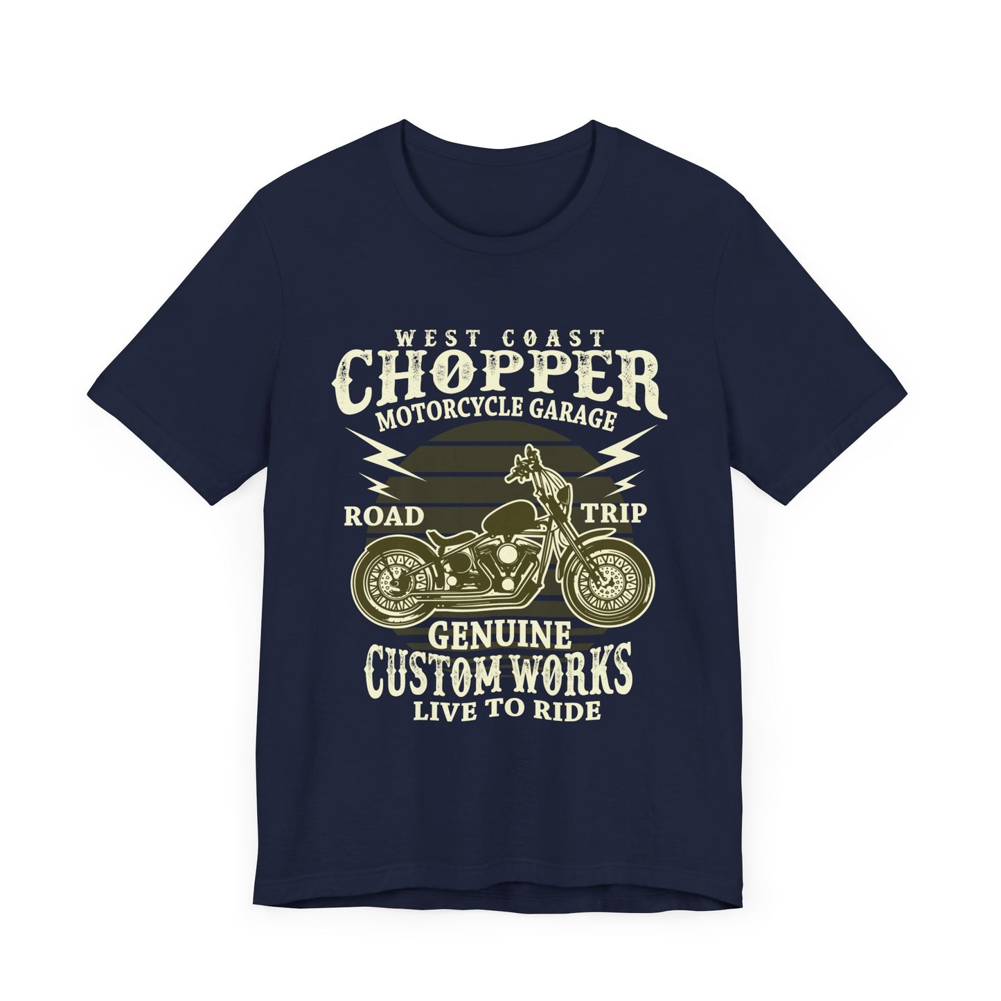 West Coast Chopper, Road Trip - Unisex Jersey Short Sleeve Tee - 13207