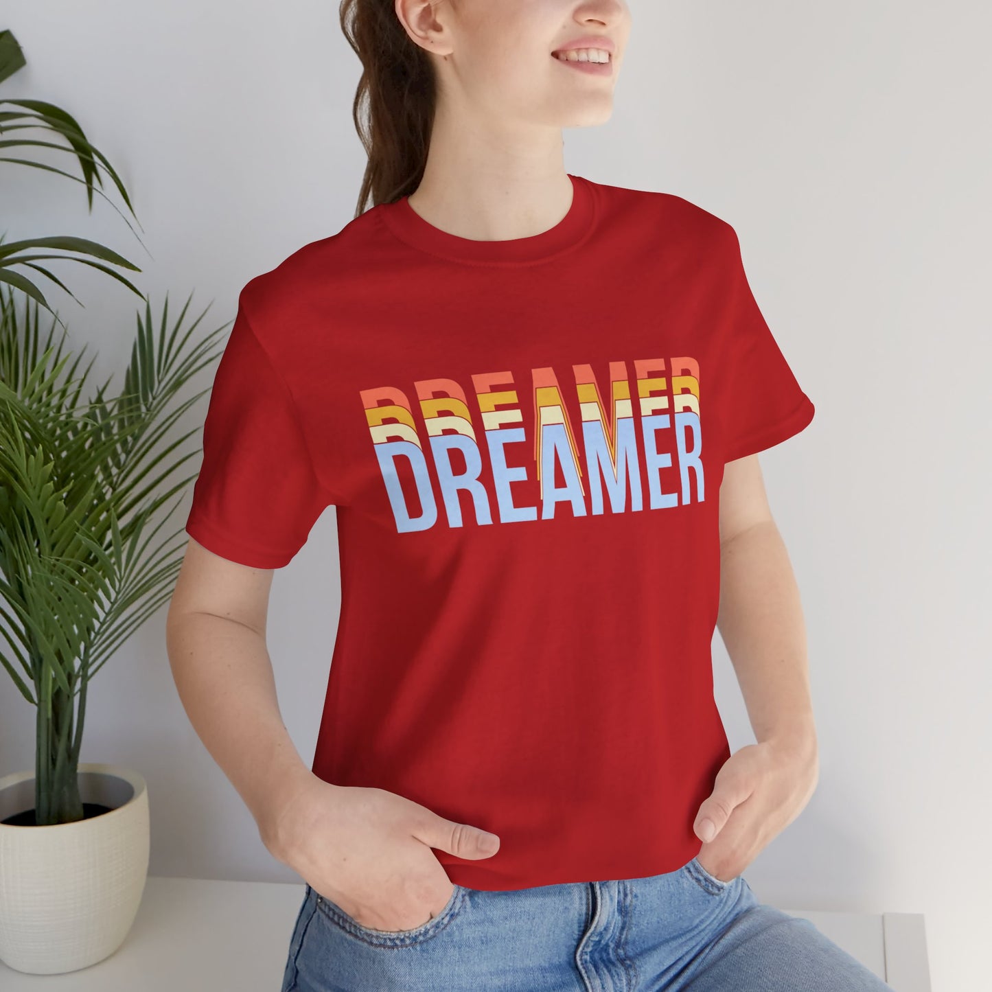 Motivational: Dreamer - Unisex Jersey Short Sleeve Tee