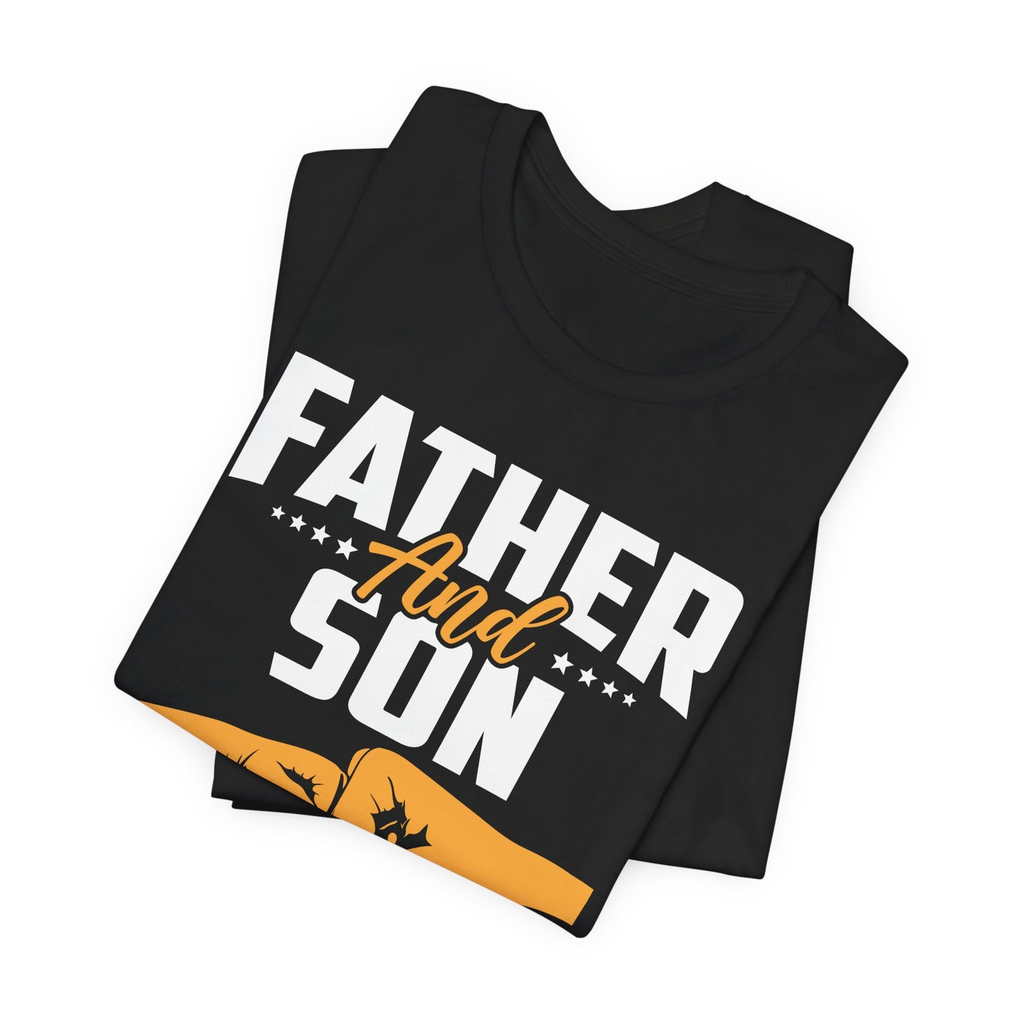 Father & Son, Not Always Eye To Eye, But Always Heart To Heart - Unisex Jersey Short Sleeve Tee - 13721