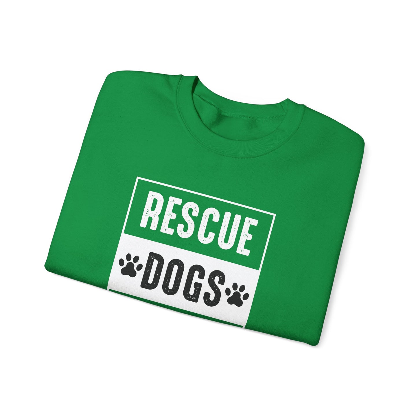 Rescue Dogs Matter - Unisex Heavy Blend™ Crewneck Sweatshirt