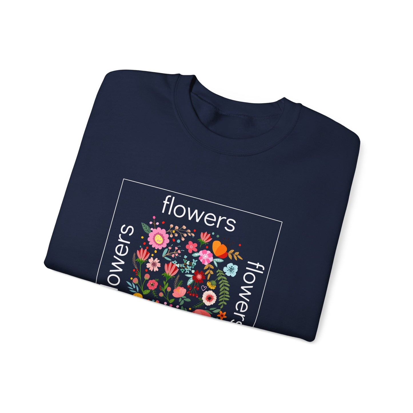 Flowers - Unisex Heavy Blend™ Crewneck Sweatshirt - 11685