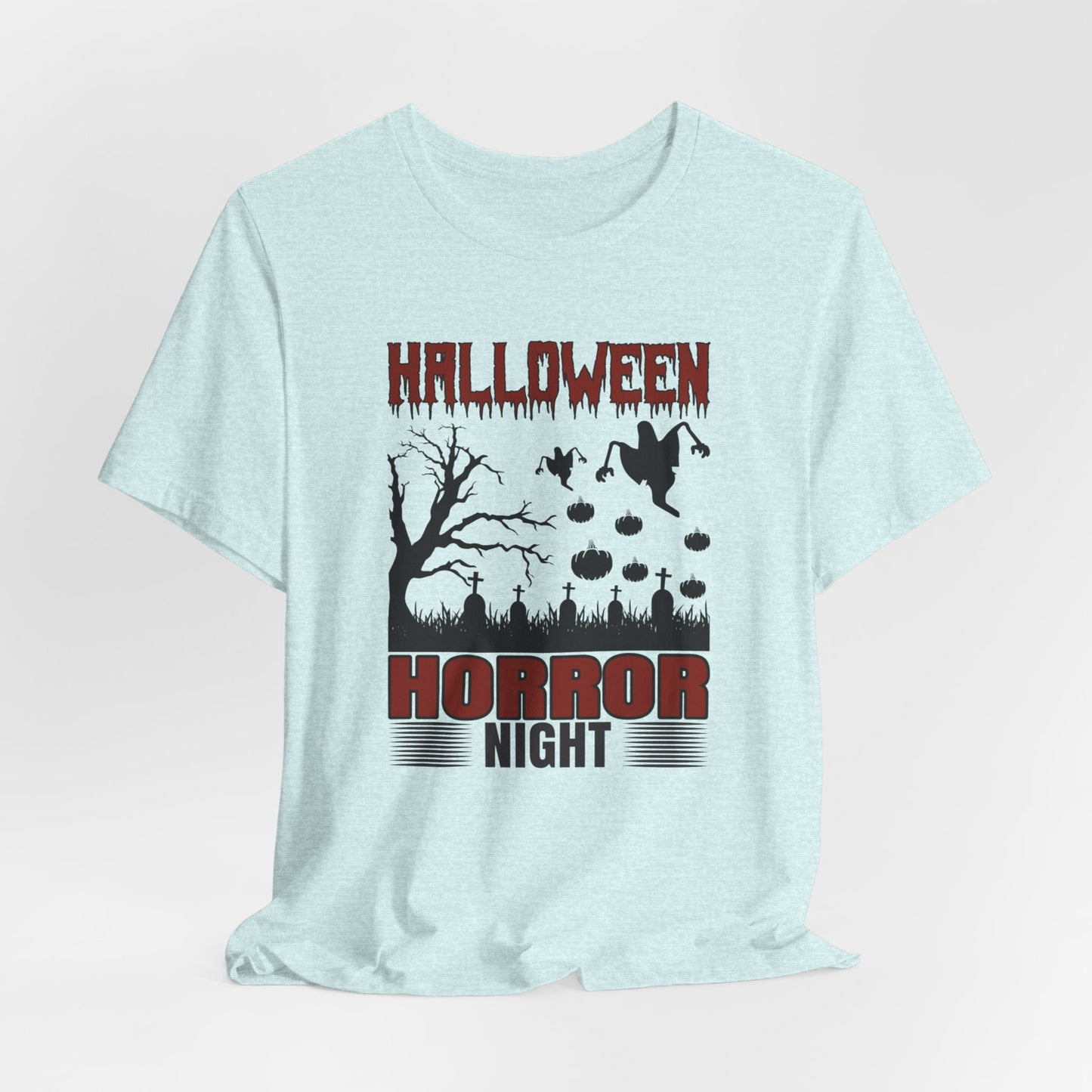 Halloween, Horror Night - Unisex Jersey Short Sleeve Tee