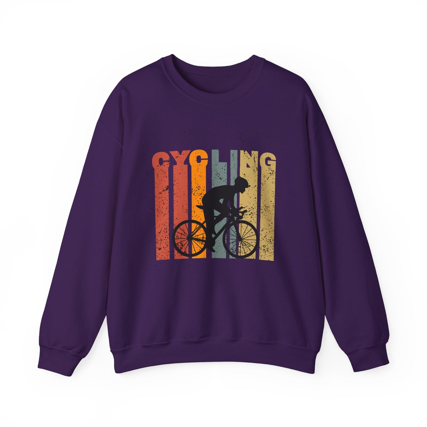 Cycling - Unisex Heavy Blend™ Crewneck Sweatshirt - 10679
