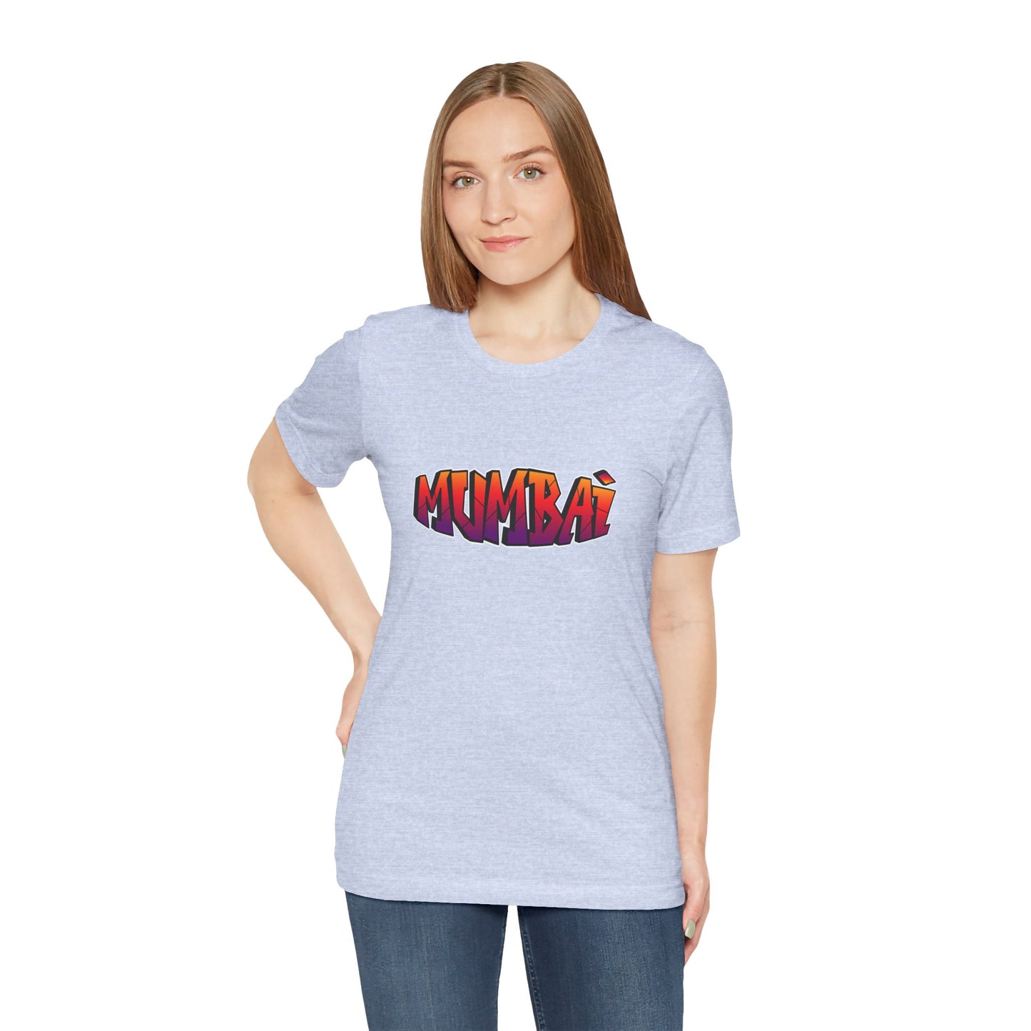 Mumbai Graphic Unisex Tee - Perfect for Tours and Casual Wear - 12043