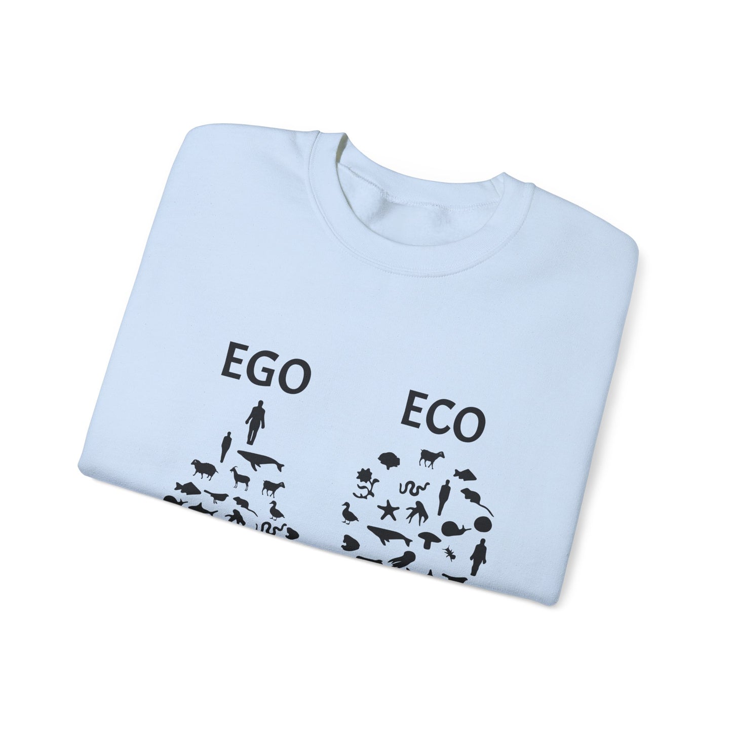 Ego VS Eco - Unisex Heavy Blend™ Crewneck Sweatshirt