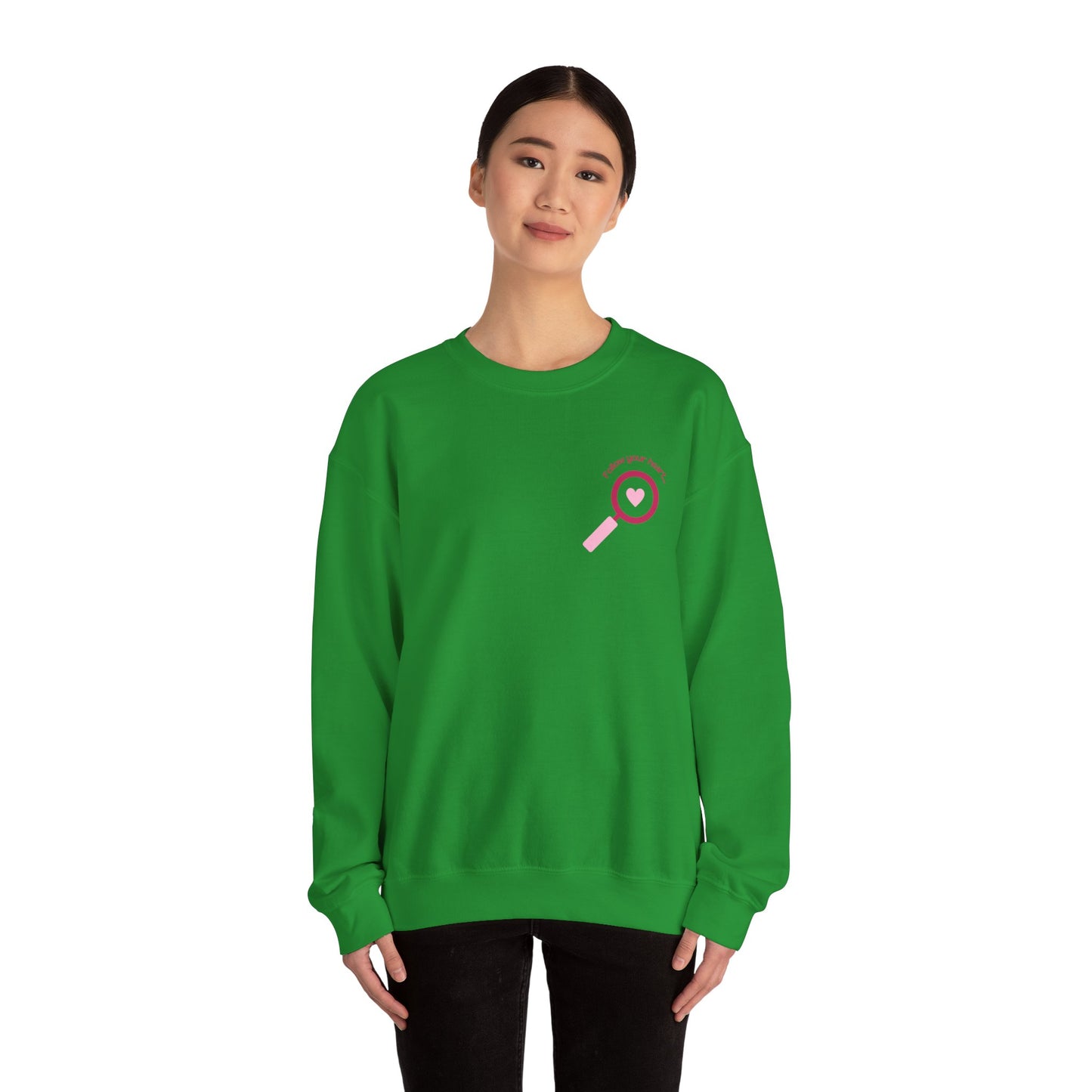 Follow Your Heart - Unisex Heavy Blend™ Crewneck Sweatshirt - 11621