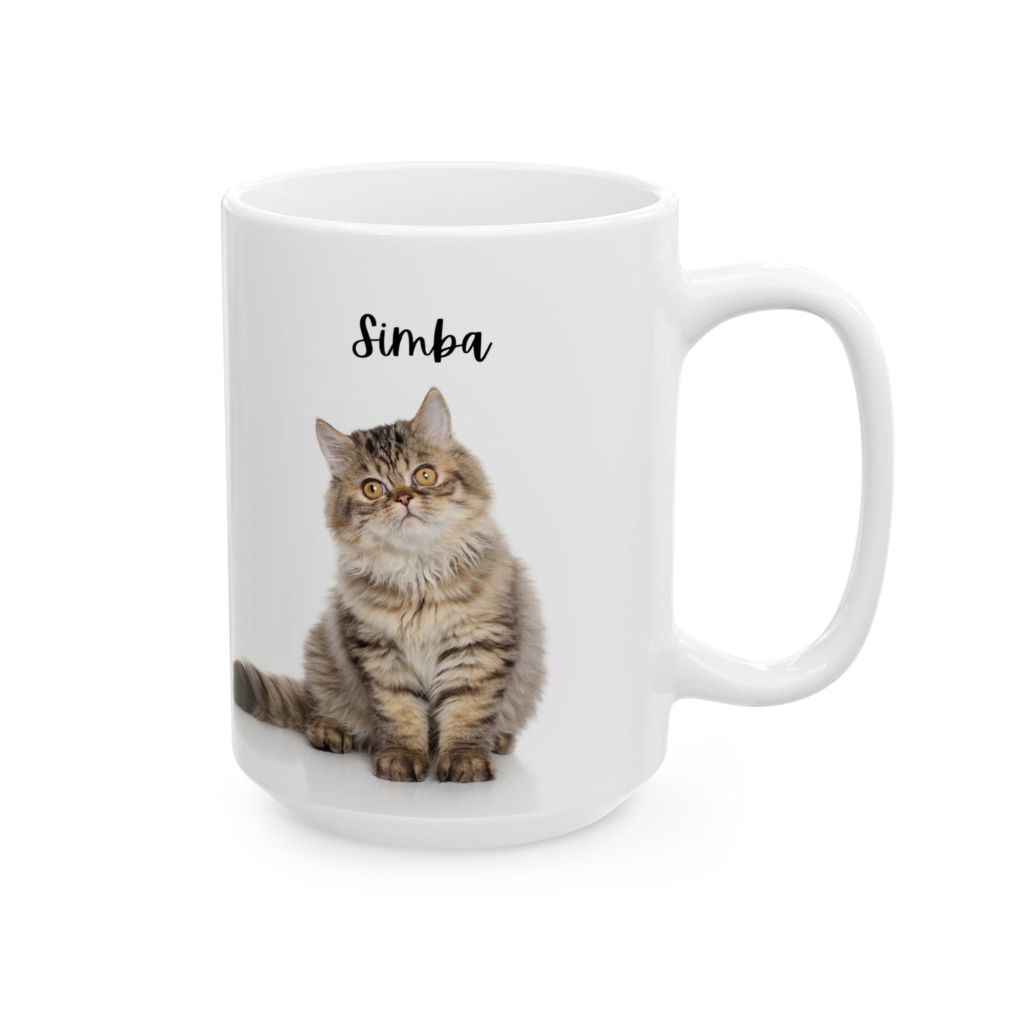Cozy Cat Ceramic Mug - Perfect Gift for Cat Lovers, Coffee Enthusiasts, Pet Owners, Birthday, and Home Decor - 14198