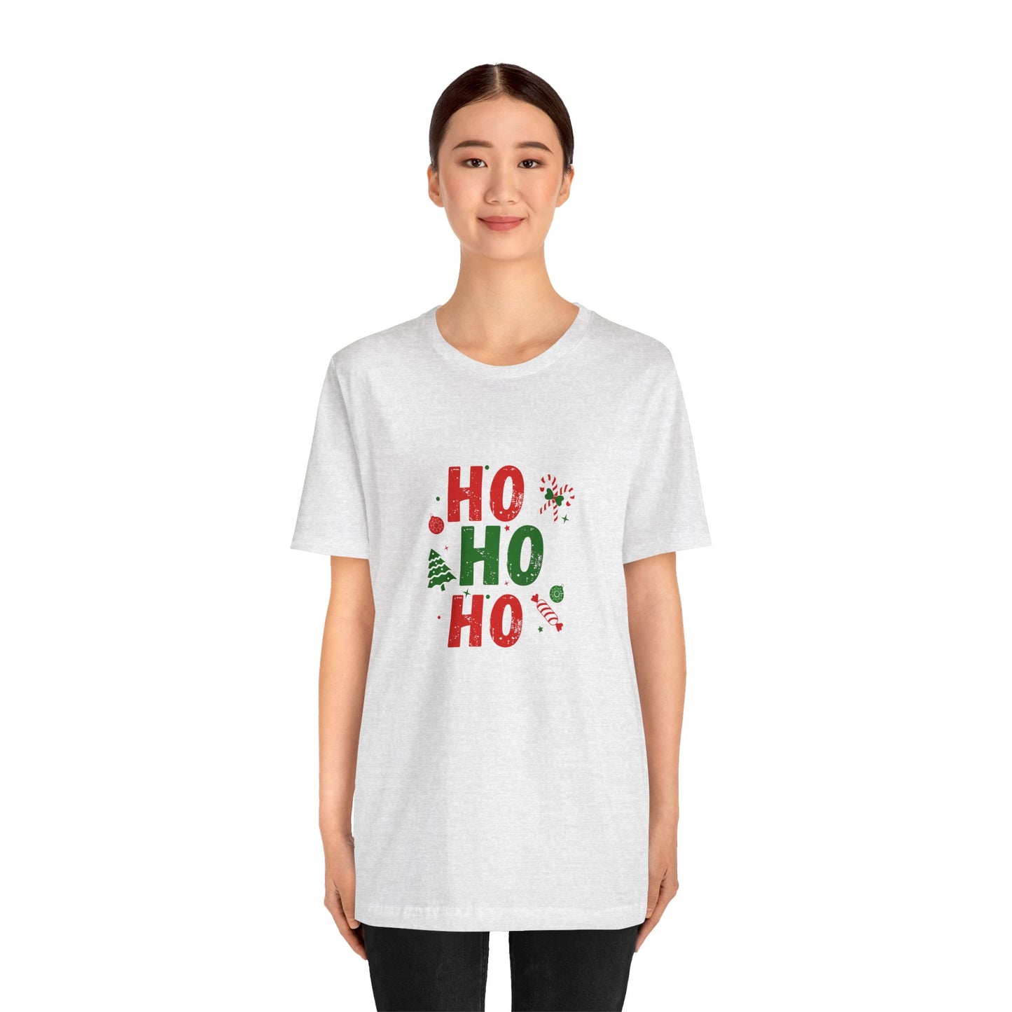 Ho Ho Ho - Unisex Jersey Short Sleeve Tee - 10534