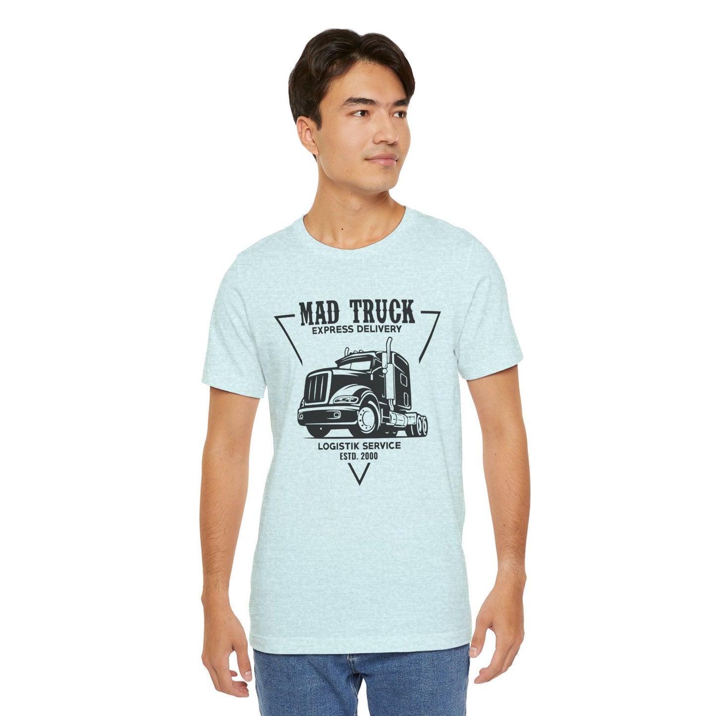 Mad Truck Express Delivery - Unisex Jersey Short Sleeve Tee - 13008