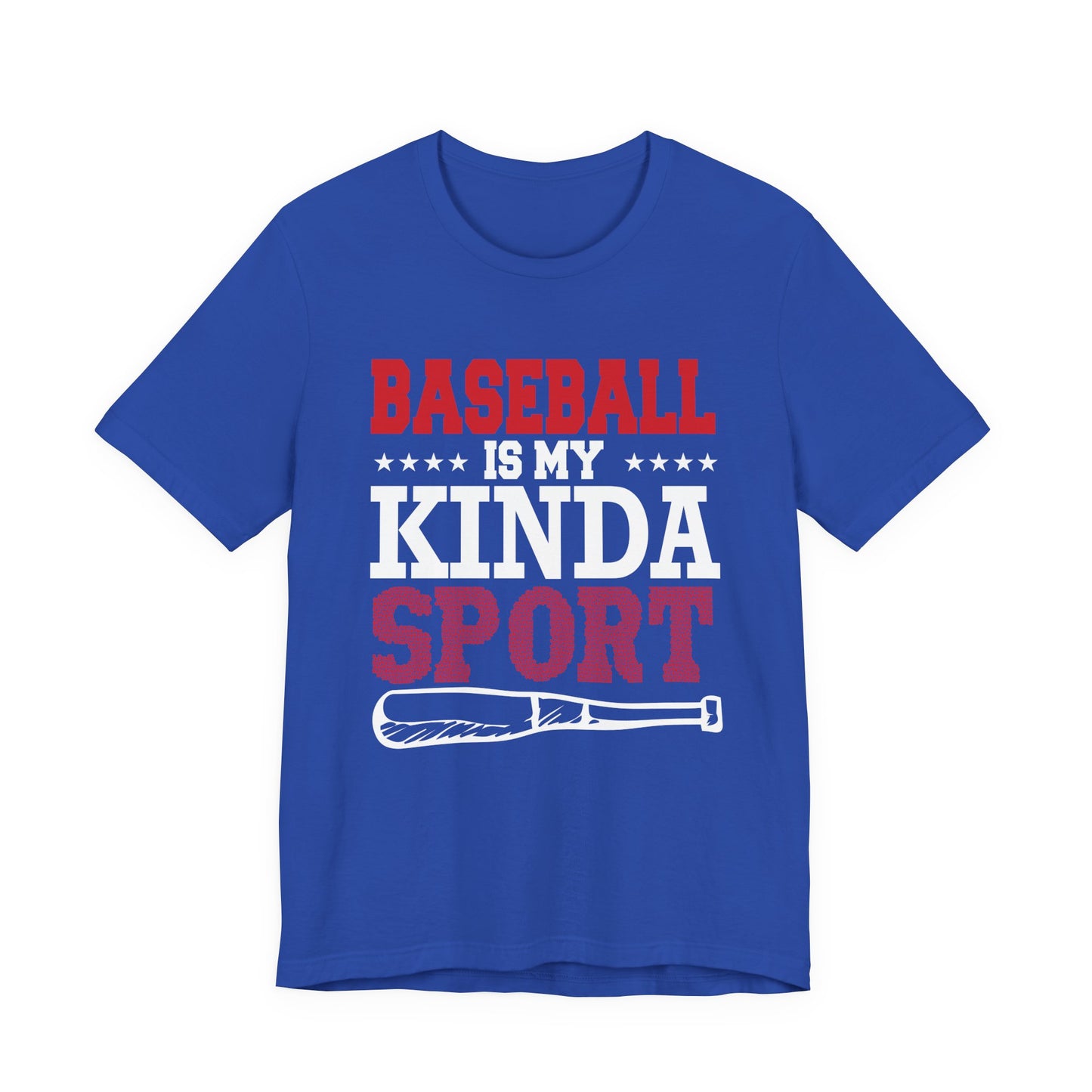 Baseball Is My Kinda Sport - Unisex Jersey Short Sleeve Tee - 13910
