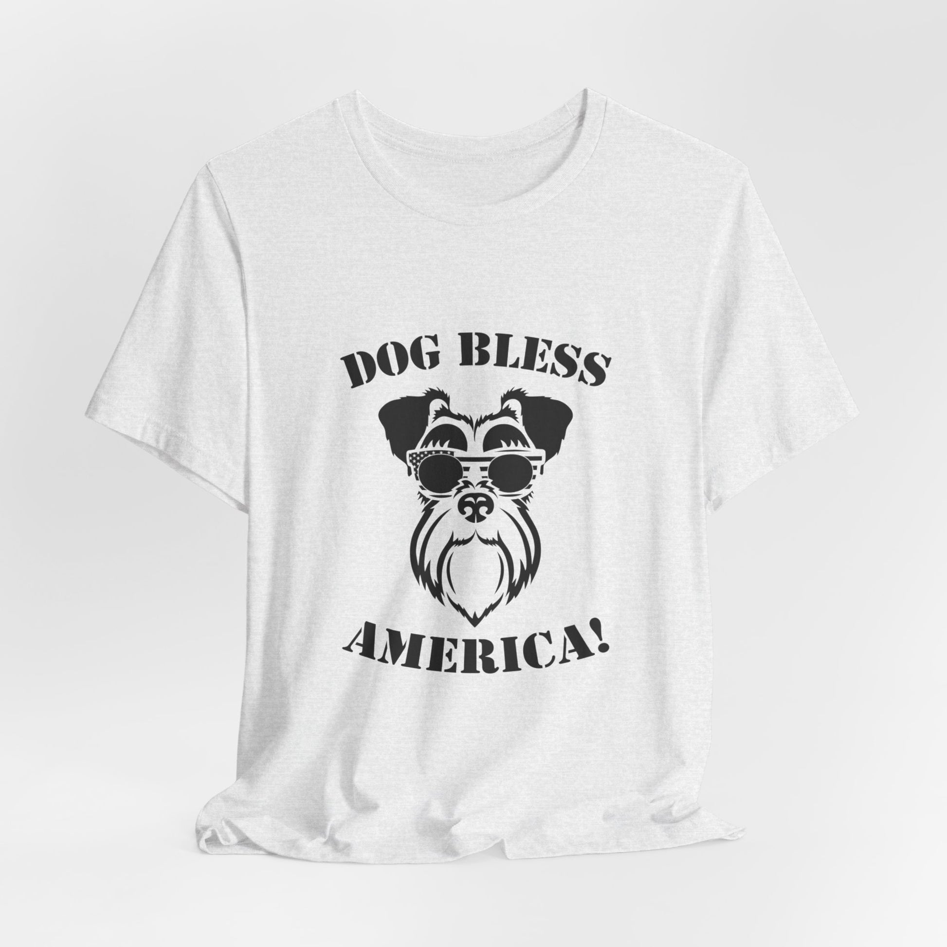 Dog Bless America! - Unisex Jersey Short Sleeve Tee