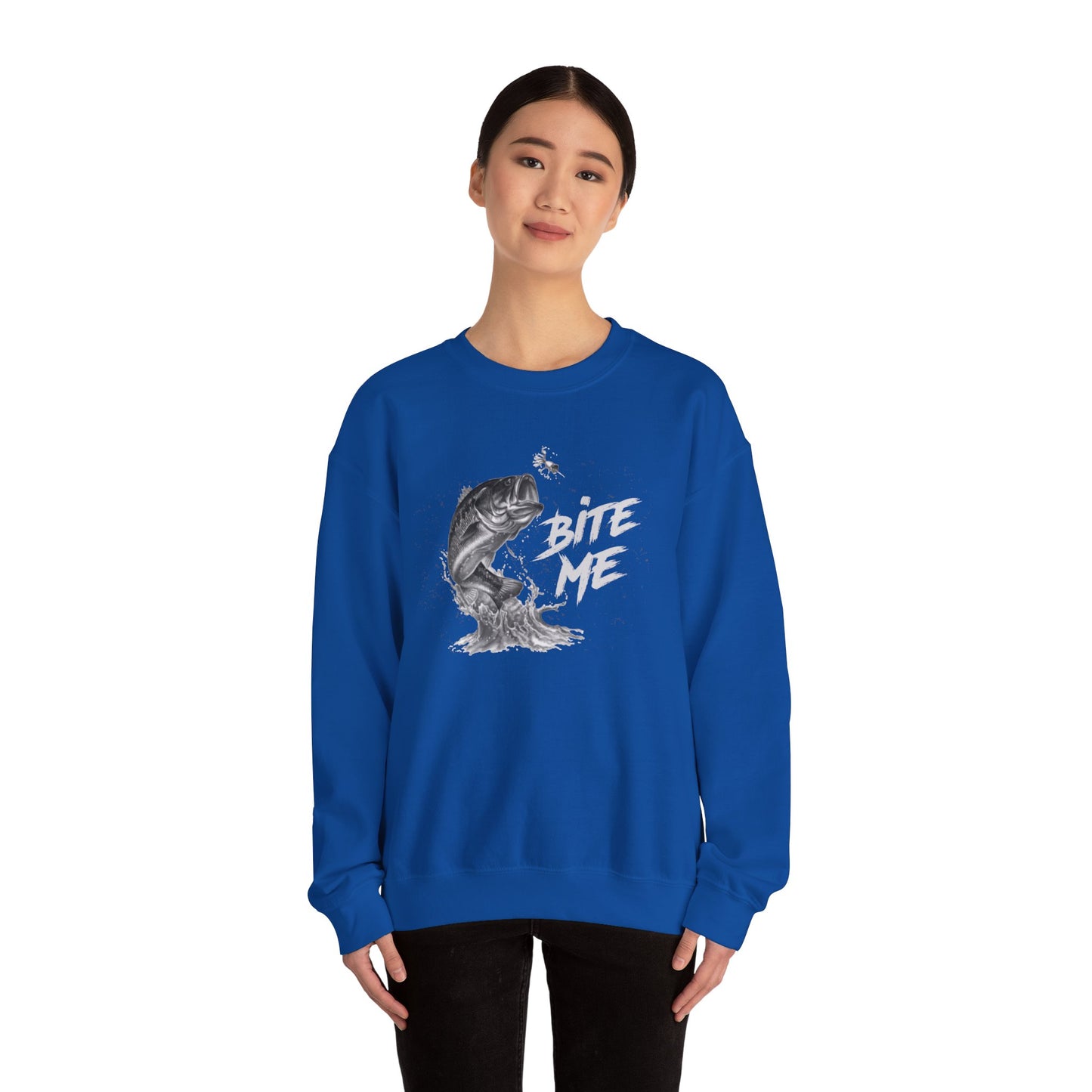 Bite Me - Unisex Heavy Blend™ Crewneck Sweatshirt