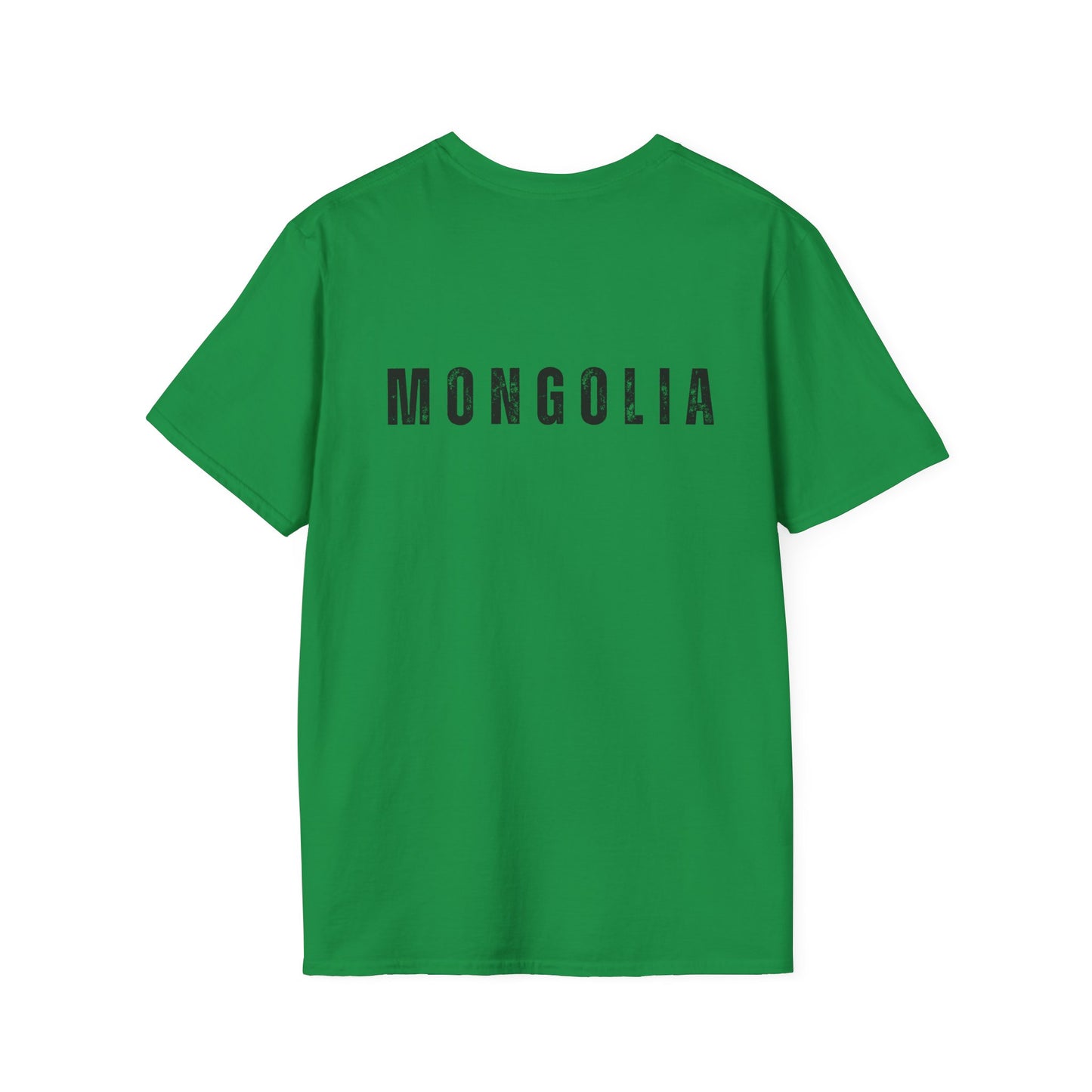 Endless Blue Horizon, Mongolia - Unisex Softstyle T-Shirt - 10344