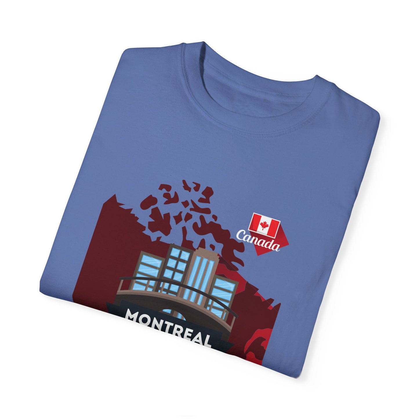 Montreal Graphic Unisex T-Shirt - Perfect for Travelers & Locals - 12201