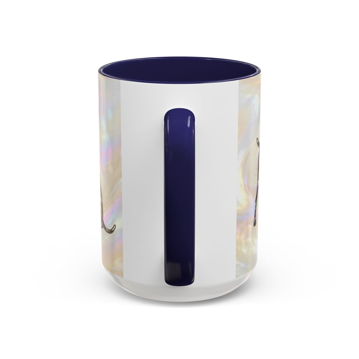 German Shorthaired Pointer Accent Coffee Mug — Stained Glass Design (11/15oz) - 14634