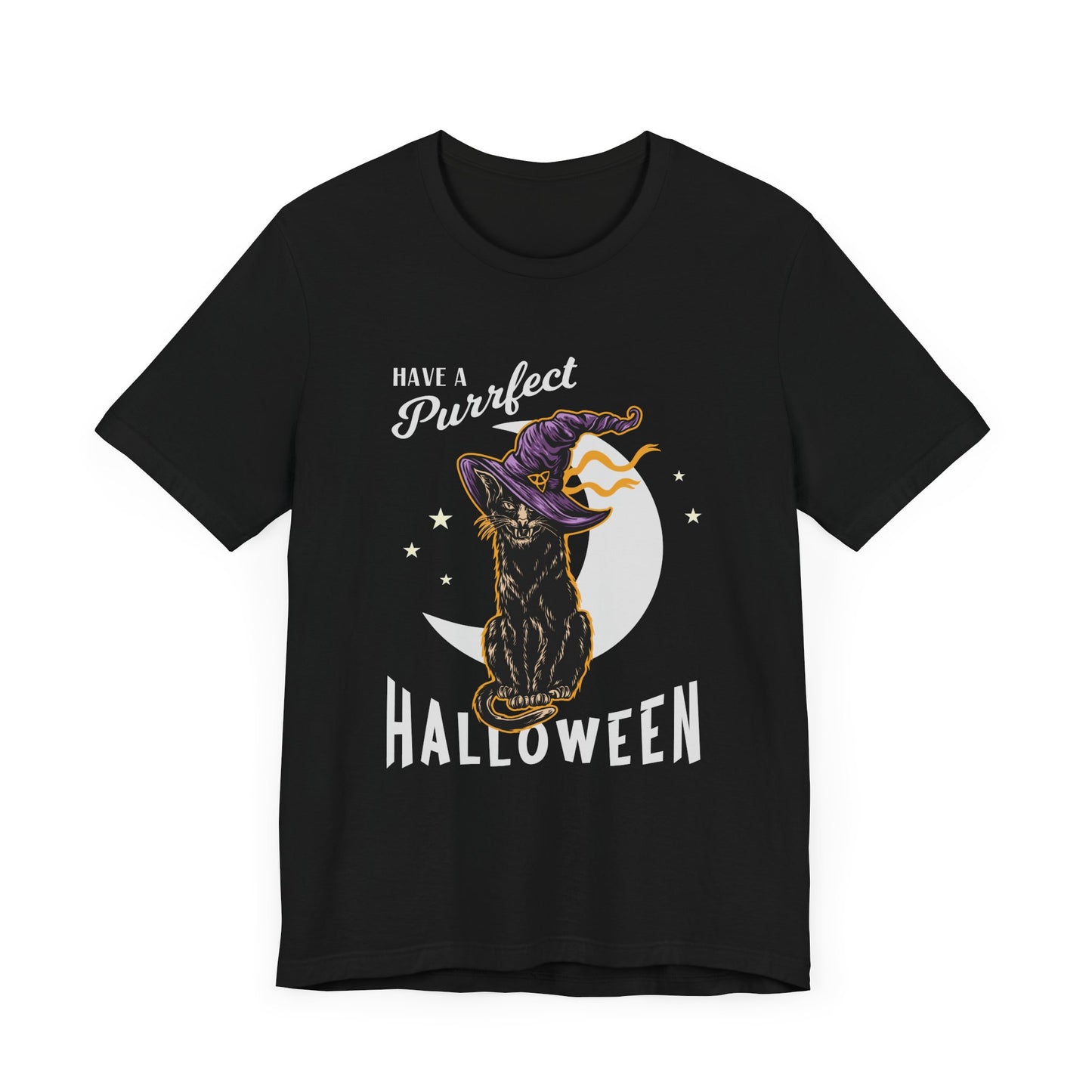 Have A Purfect Halloween - Unisex Jersey Short Sleeve Tee - 12921