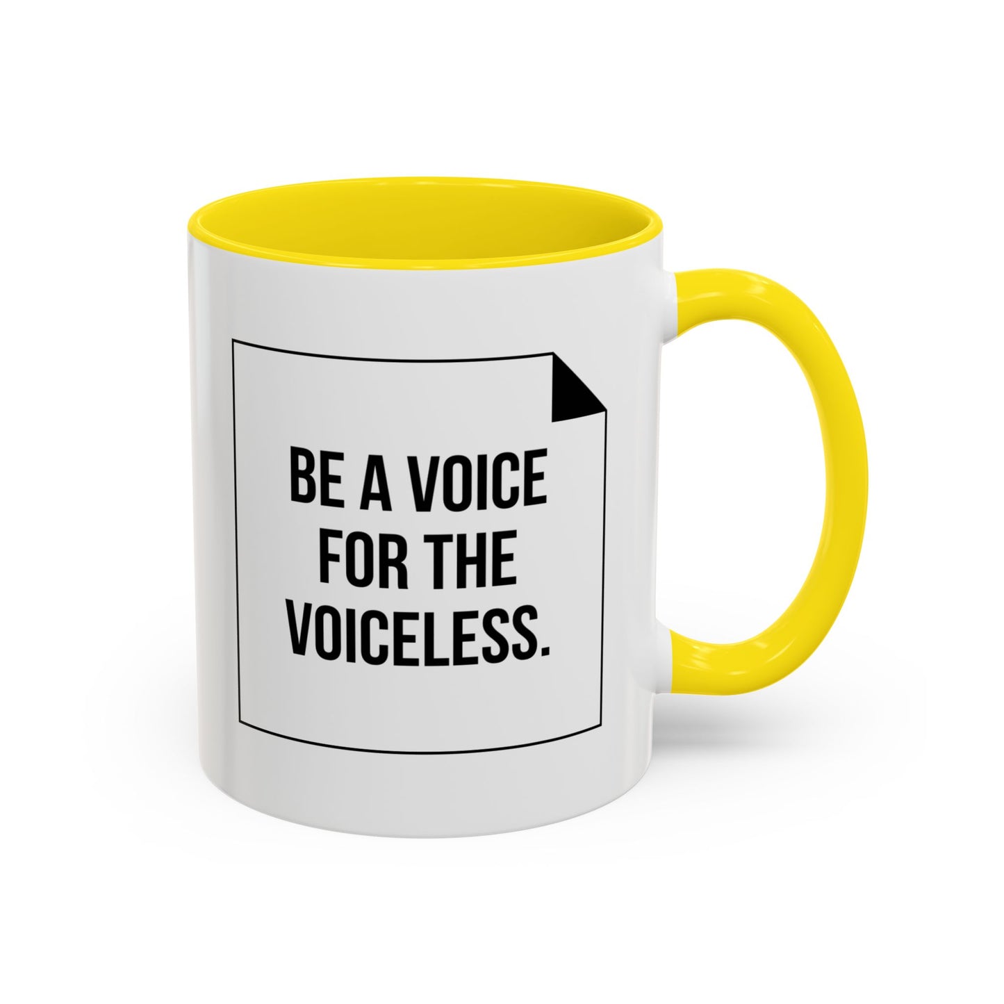 Make Yourself Heard - Accent Coffee Mug (11, 15oz) - 11187