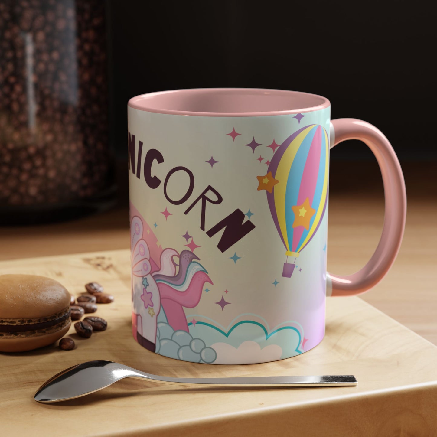 Be A Unicorn - Accent Coffee Mug (11, 15oz) - 11007