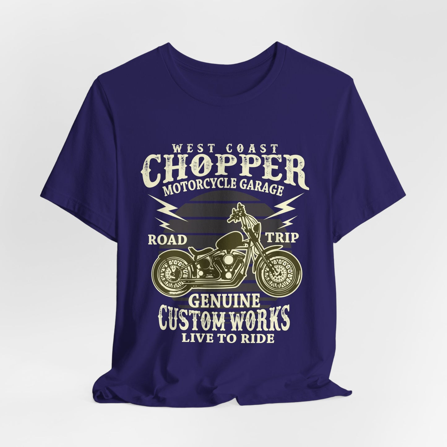 West Coast Chopper, Road Trip - Unisex Jersey Short Sleeve Tee - 13207