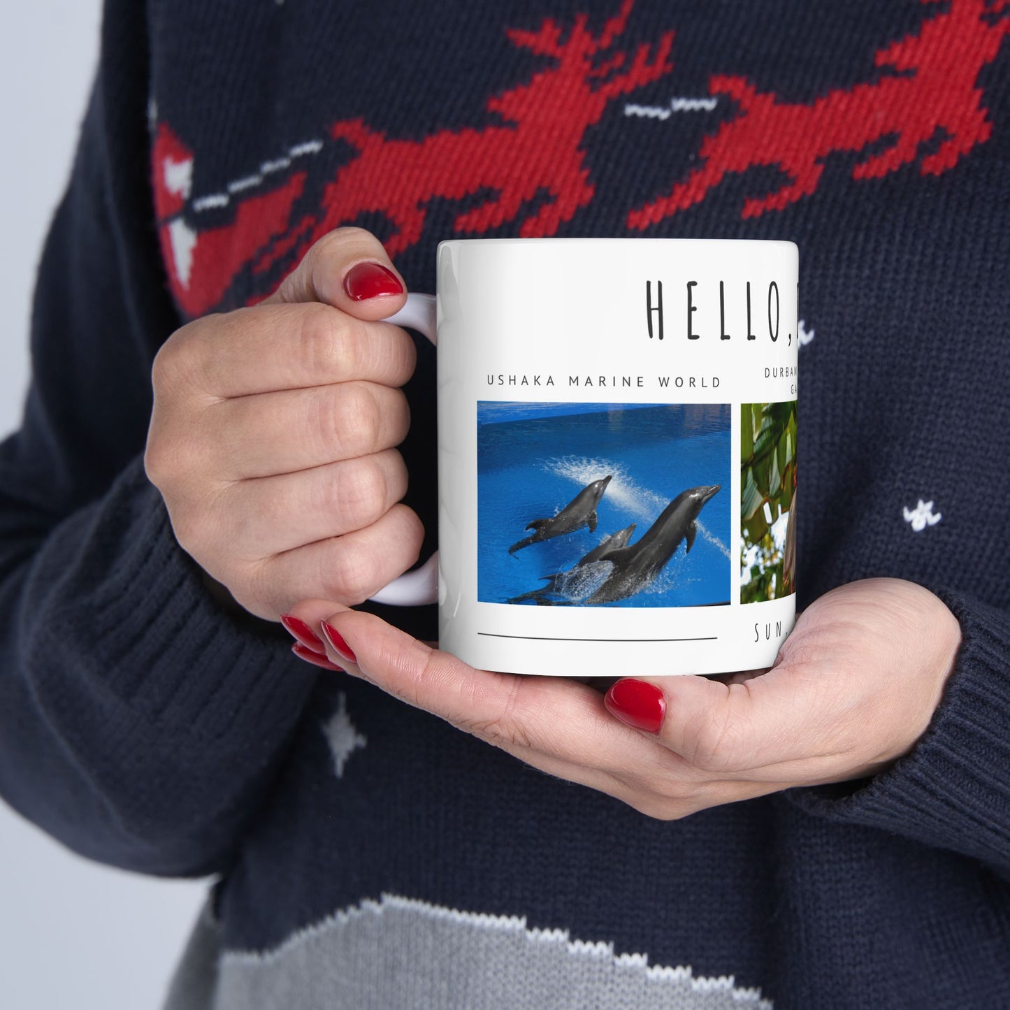 Hello Durban! Scenic Ceramic Mug - 11oz & 15oz - 12235