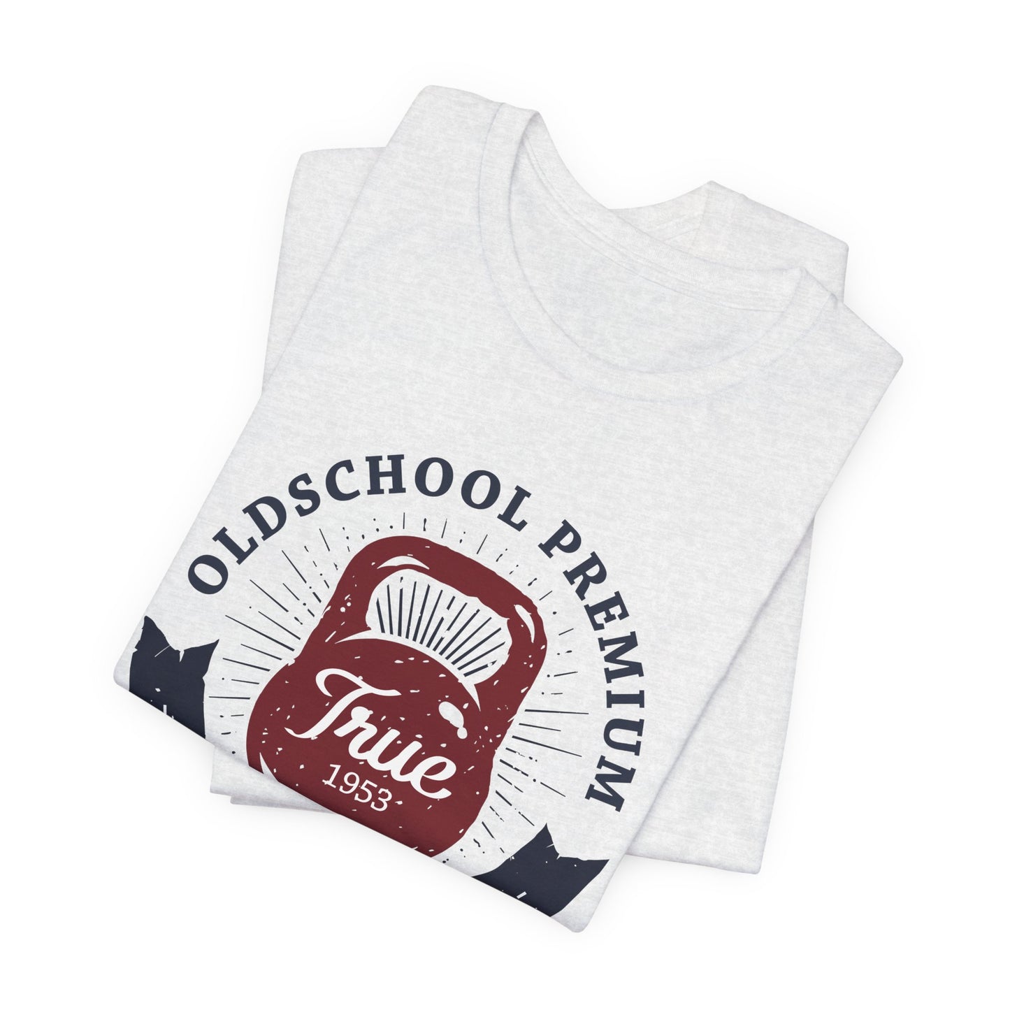 Gym: Old School Premium - Unisex Jersey Short Sleeve Tee