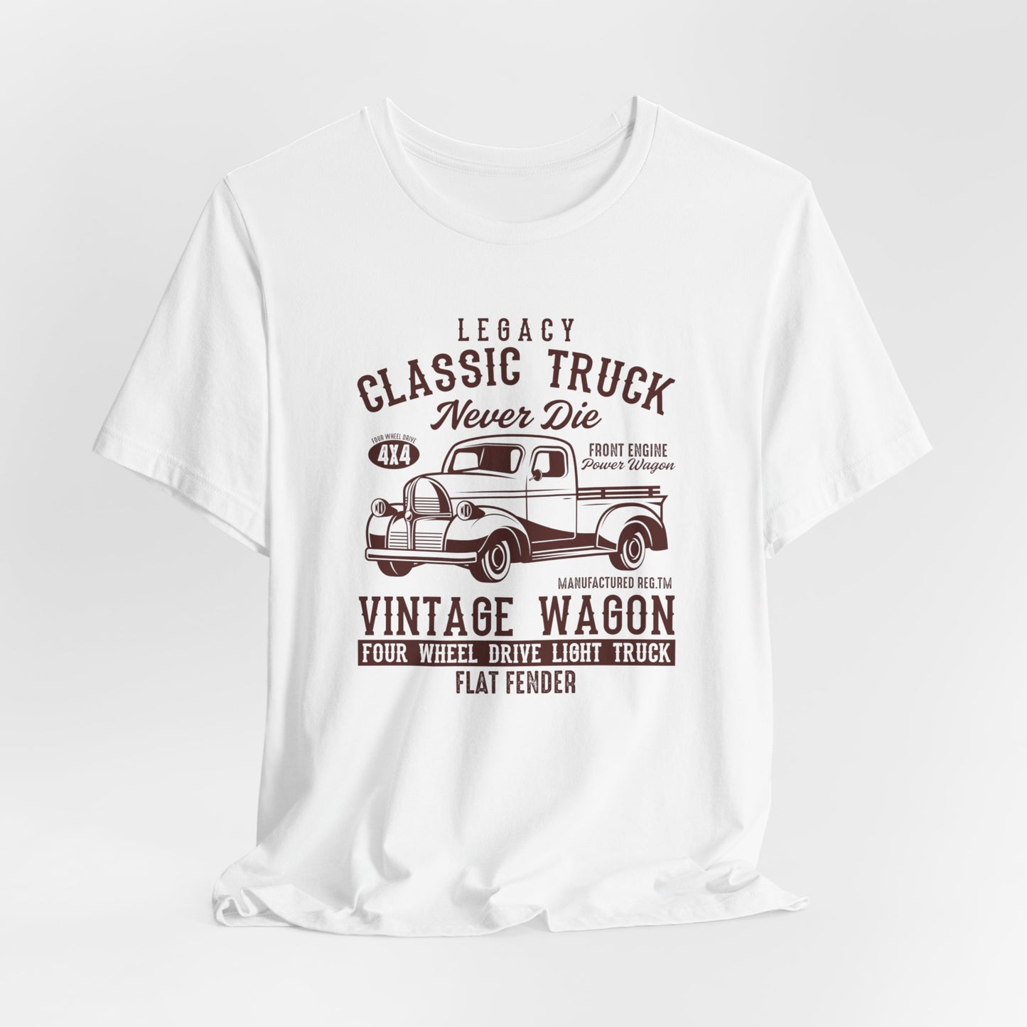 Legacy Classic Truck Never Die - Unisex Jersey Short Sleeve Tee