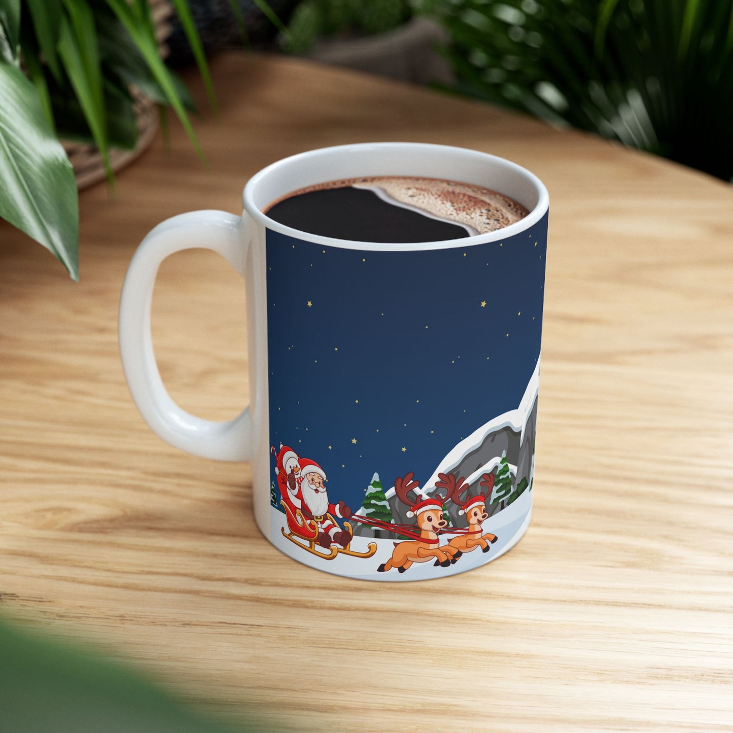 Santa's Arrival - Ceramic Mug, (11oz, 15oz) - 10451