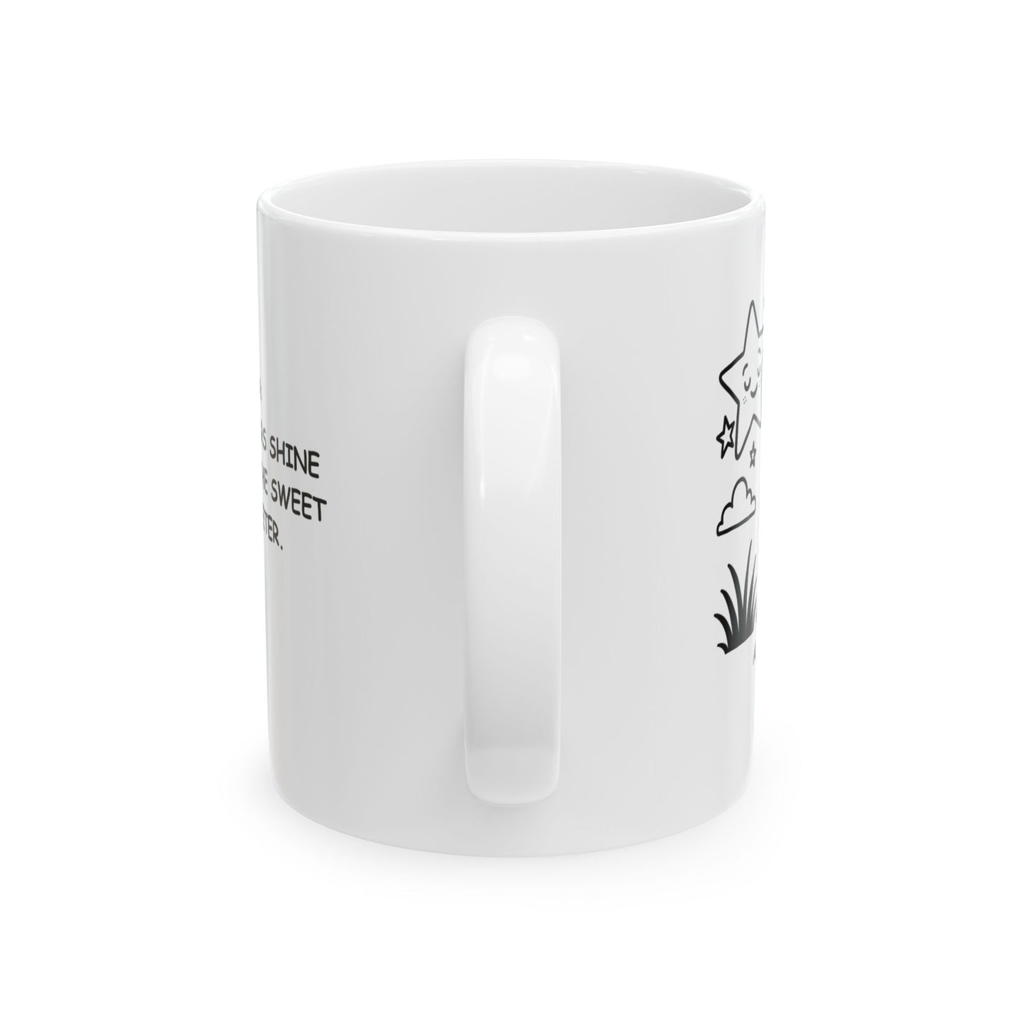 "Alabama: Where the stars shine brighter and the sweet tea is sweeter." Ceramic Coffee Mug - 11oz & 15oz, 12777