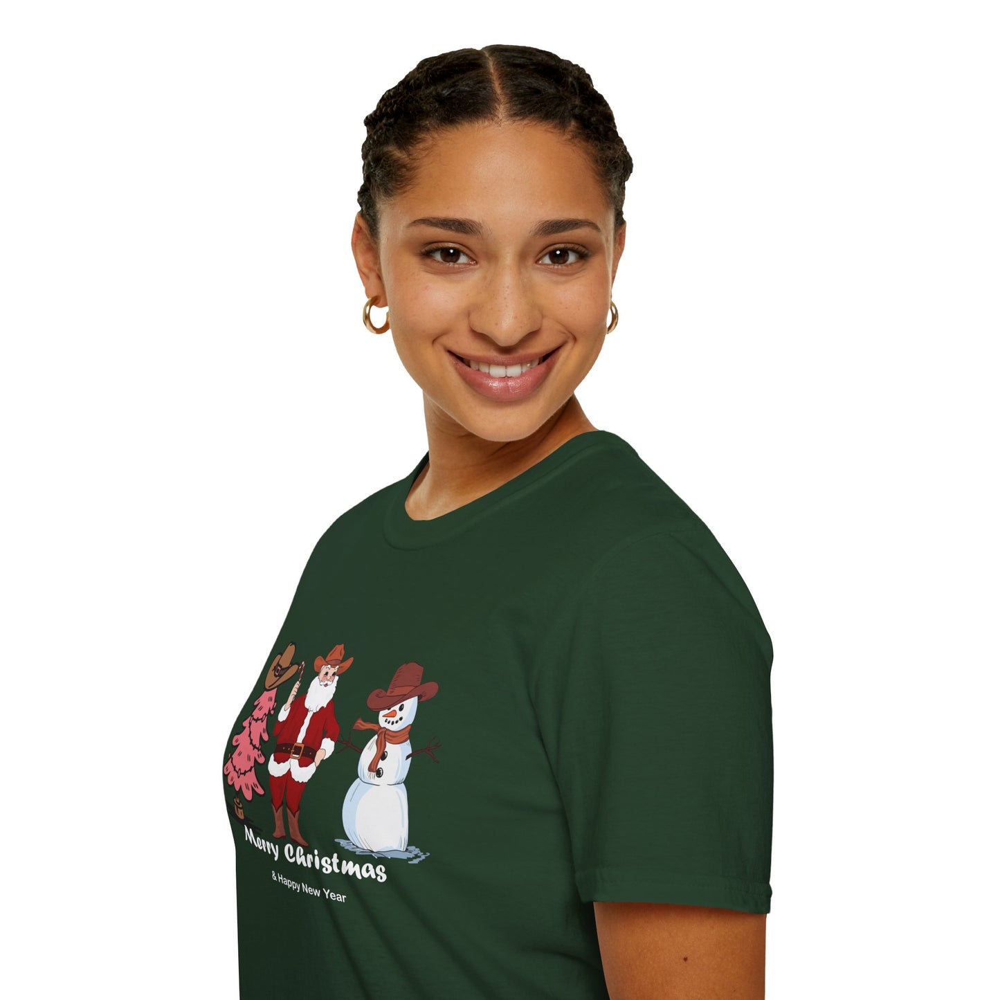 Cowboy's Christmas - Unisex Softstyle T-Shirt - 10349