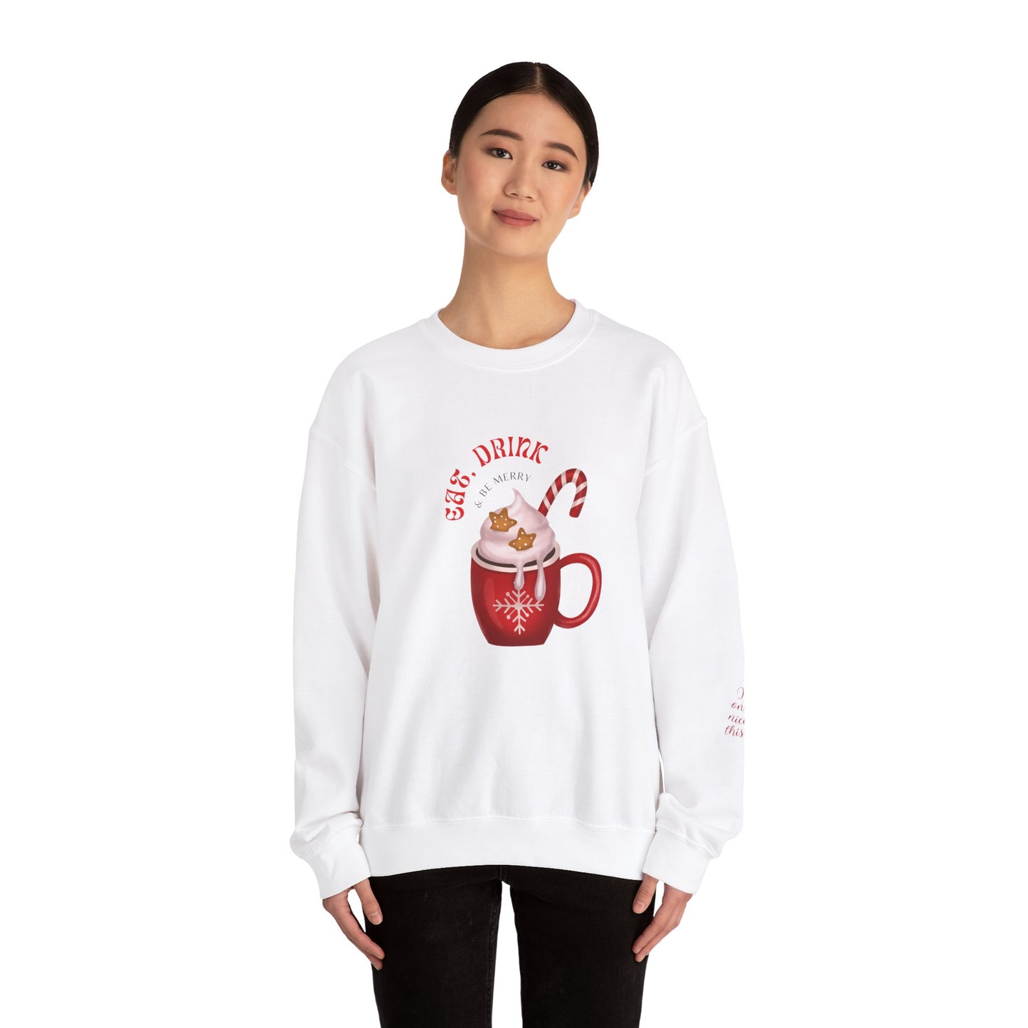 Eat Drink & Be Merry - Unisex Heavy Blend™ Crewneck Sweatshirt - 10509