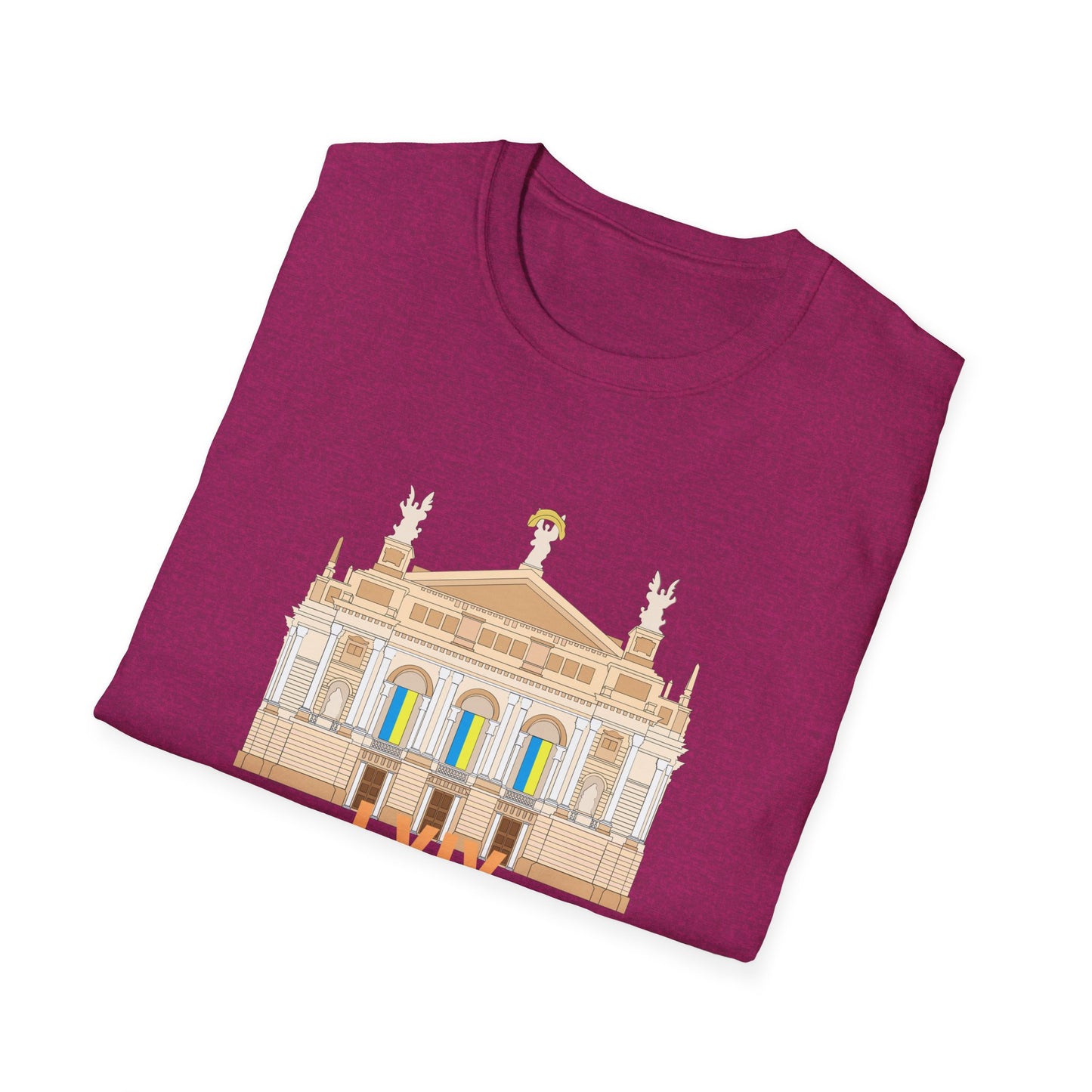 Lviv T-Shirt - Unisex Softstyle Tee - 12268