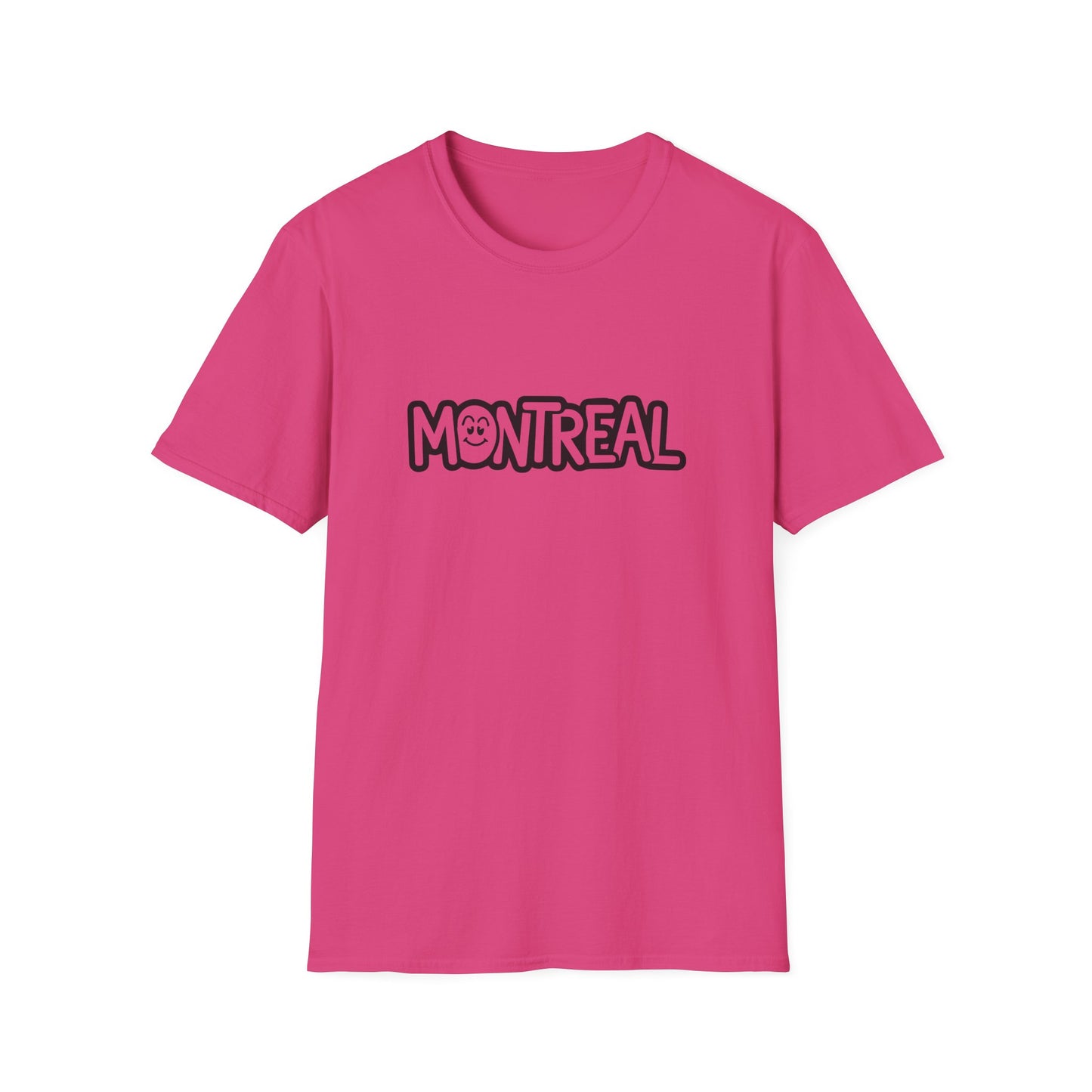 Montreal Unisex Softstyle T-Shirt - Casual Streetwear Tee - 12192