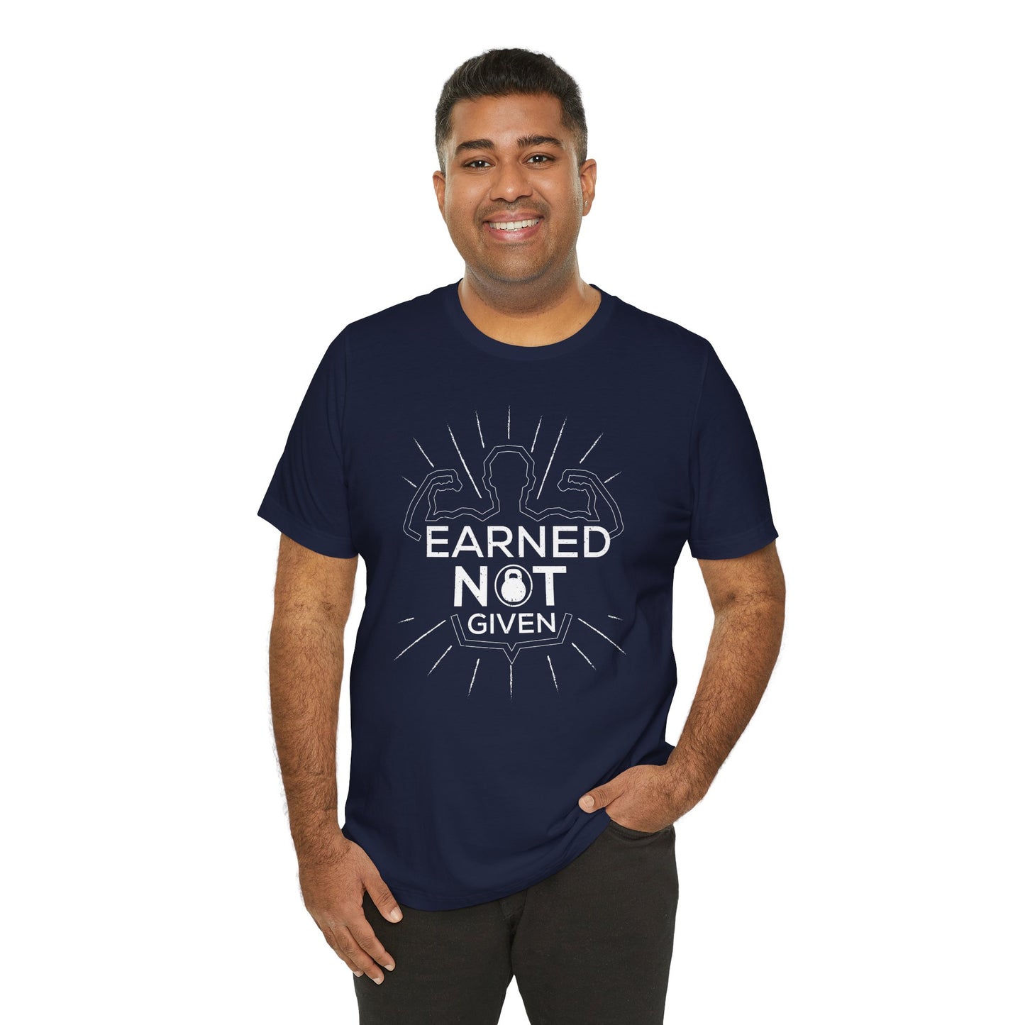 Gym: Earned Not Given  - Unisex Jersey Short Sleeve Tee