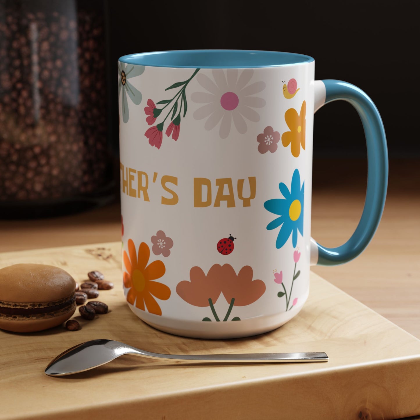 Floral Happy Mother's Day Coffee Mug - 11oz & 15oz - 11915