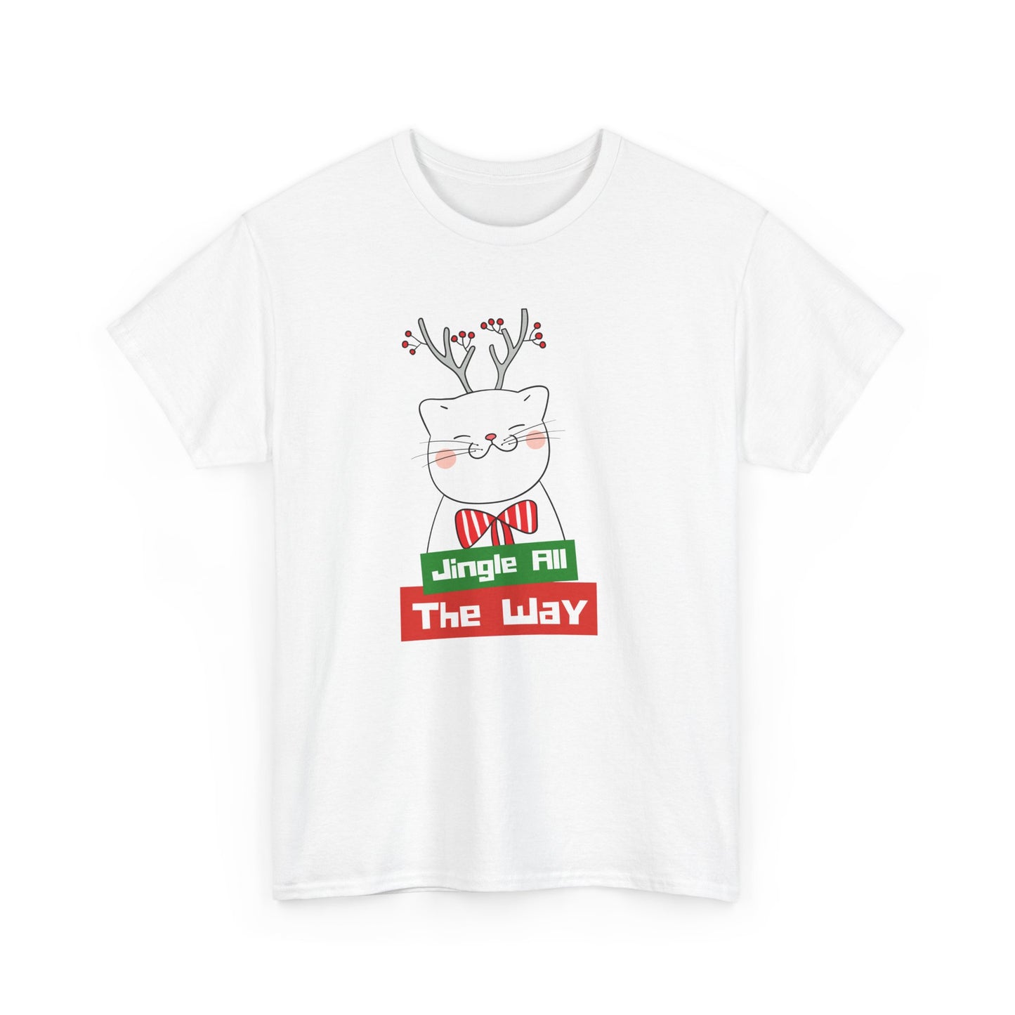 Jingle All the Way - Unisex Heavy Cotton Tee