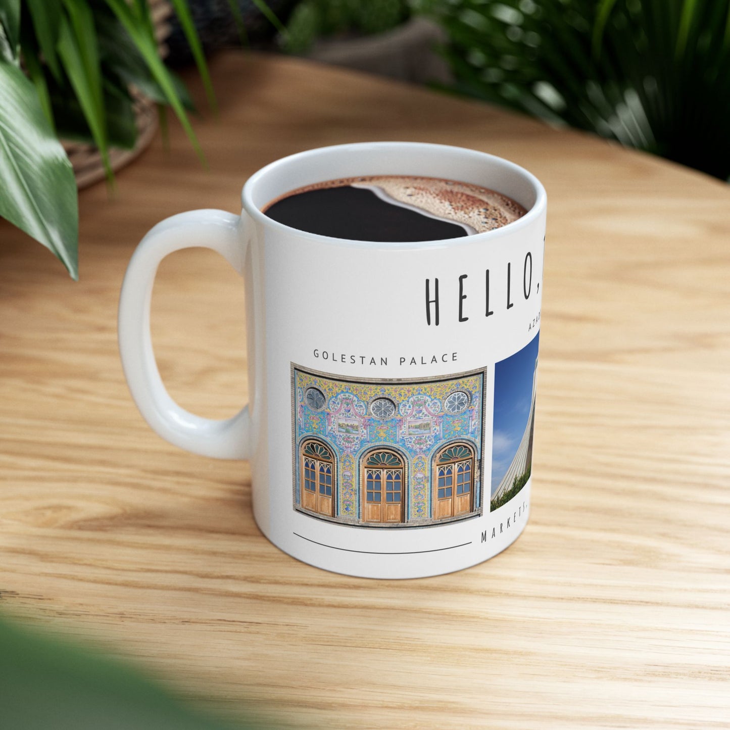 Hello Tehran! Ceramic Mug - 11oz & 15oz - 12171