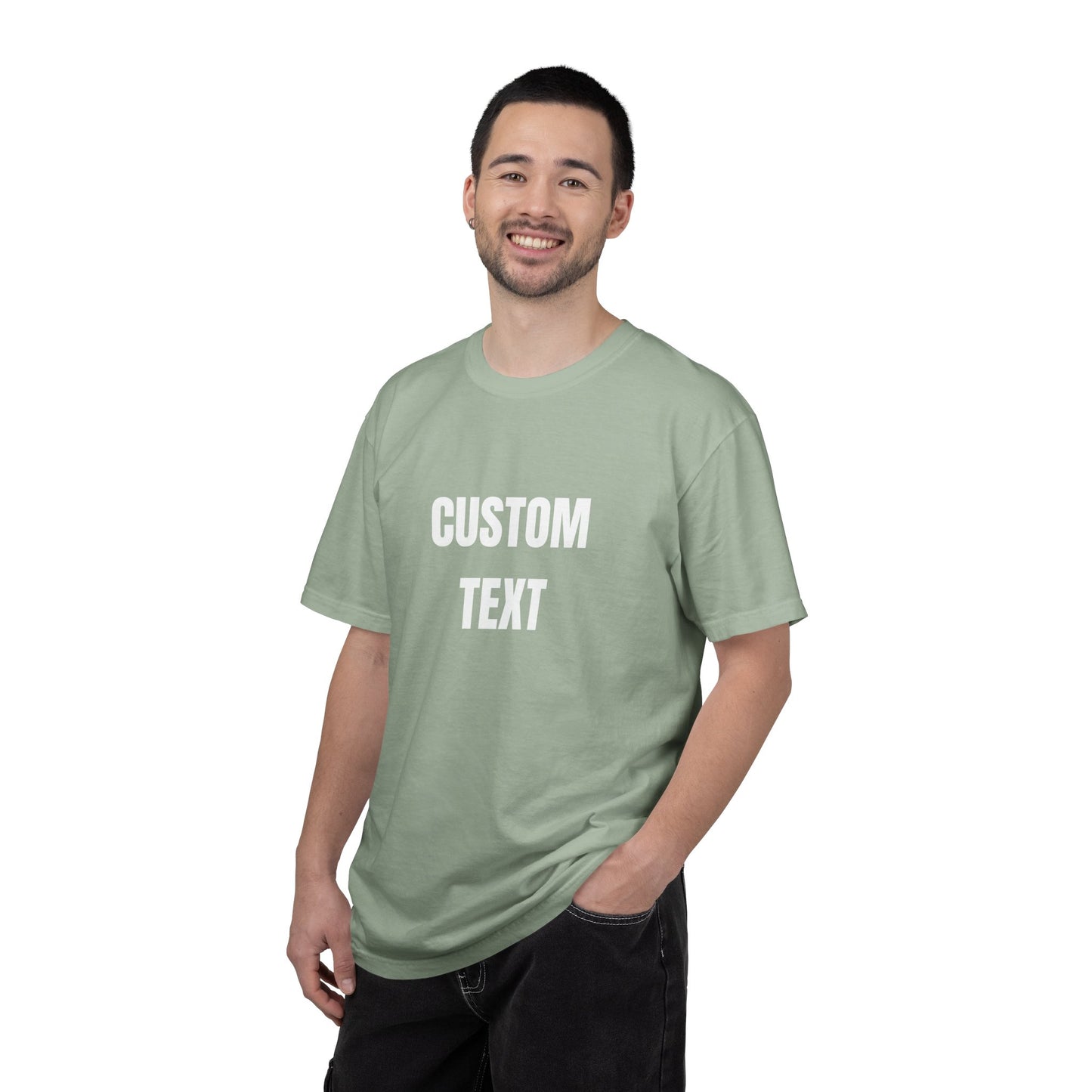 Custom Novelty T-Shirt – Unisex Garment-Dyed Cotton Tee - 14681