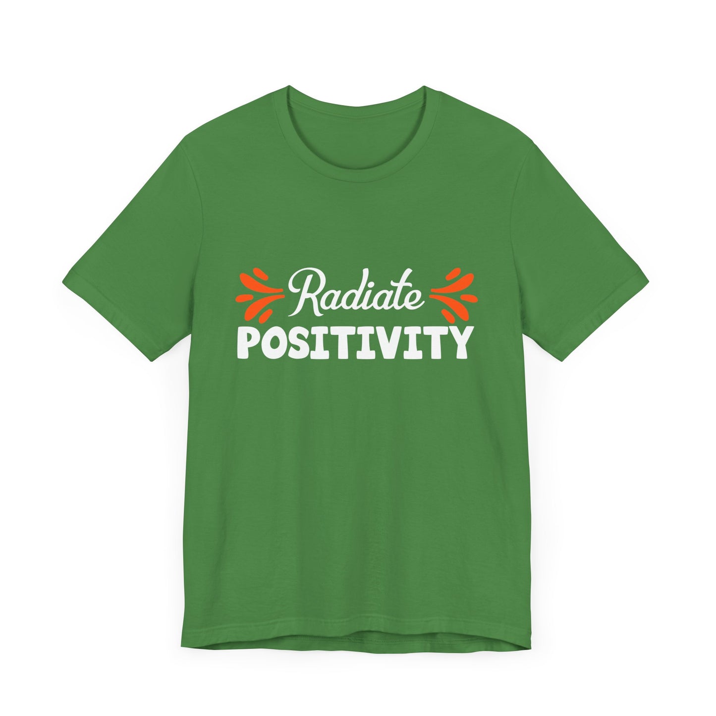 Motivational: Radiate Positivity - Unisex Jersey Short Sleeve Tee