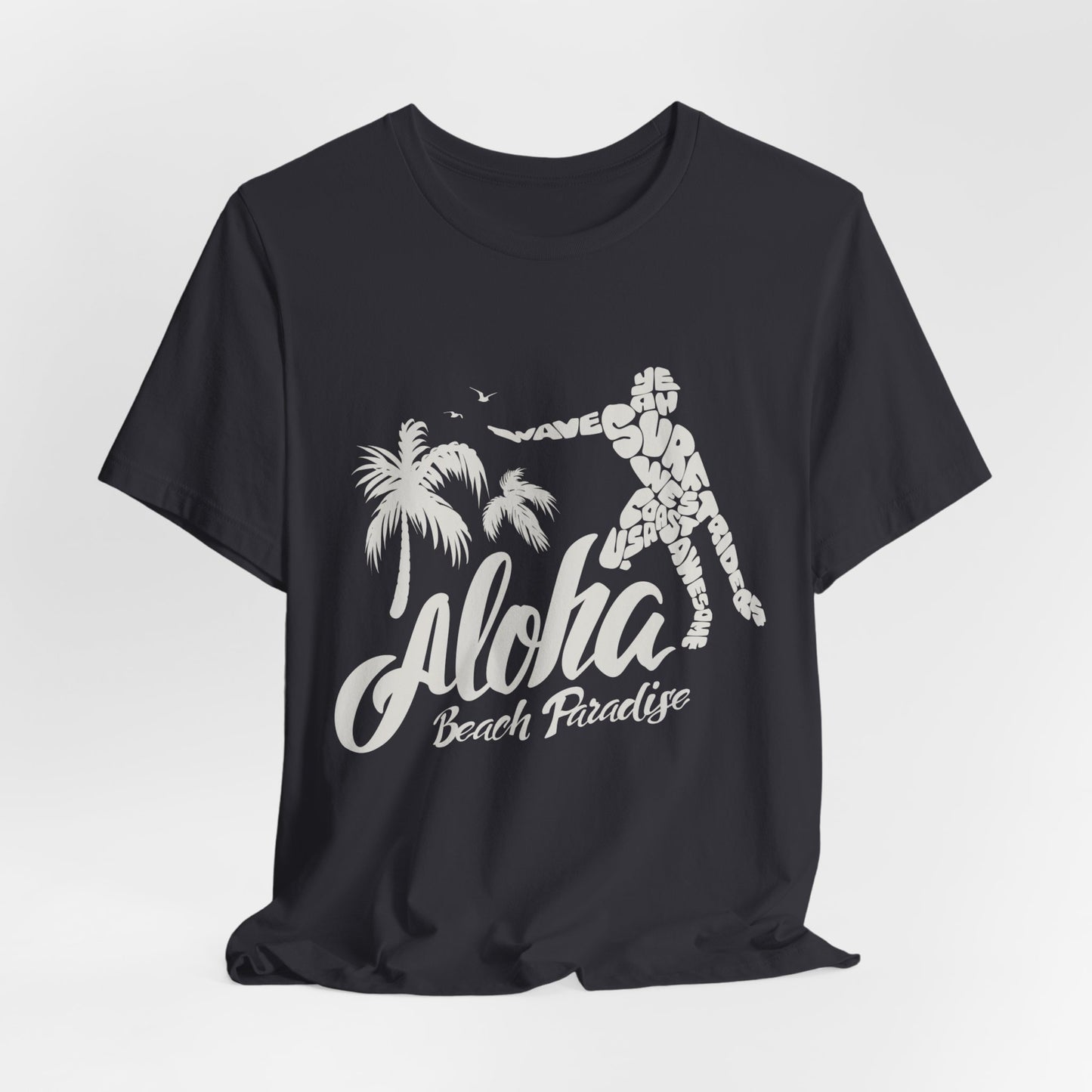 Aloha Beach Paradise - Unisex Jersey Short Sleeve Tee