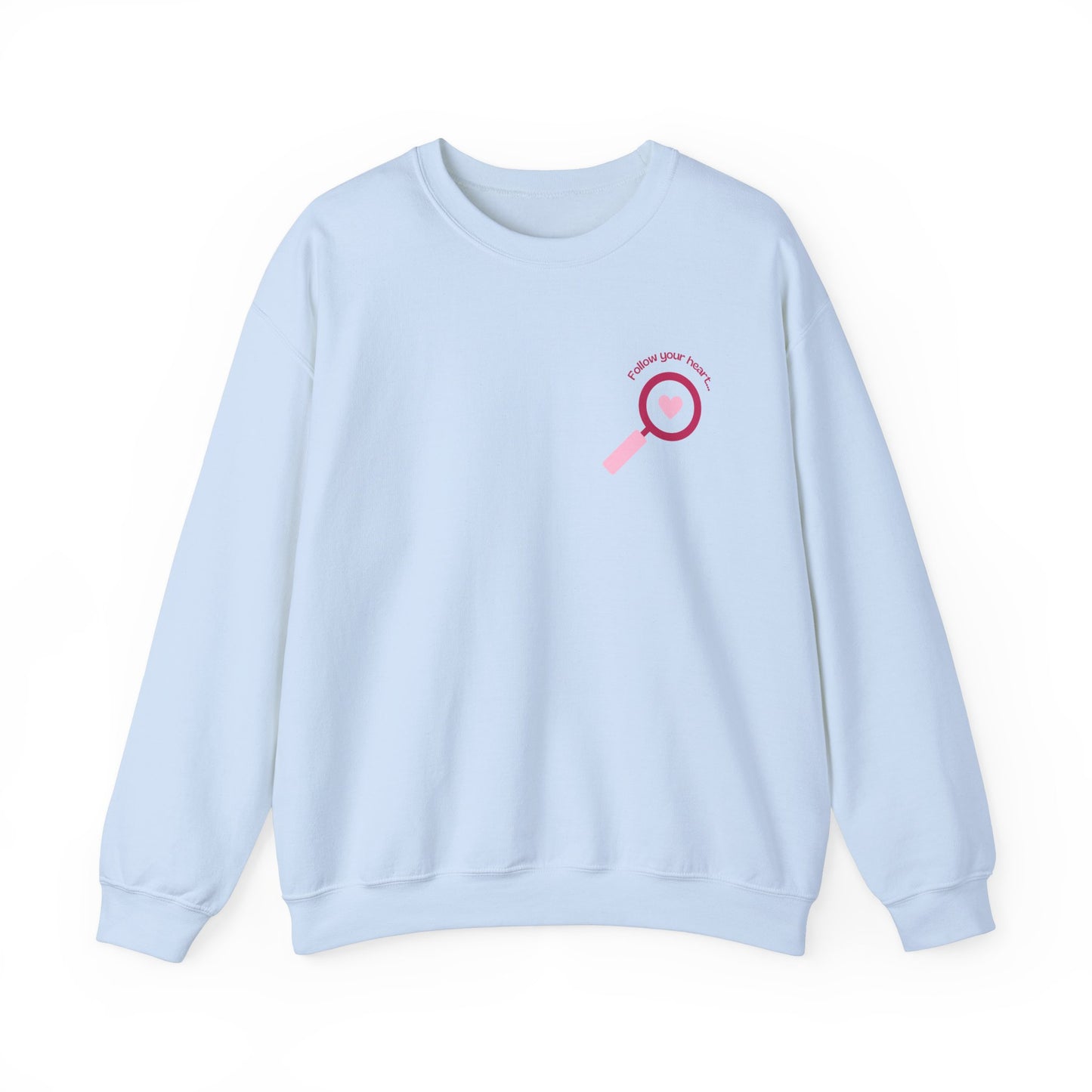 Follow Your Heart - Unisex Heavy Blend™ Crewneck Sweatshirt - 11621