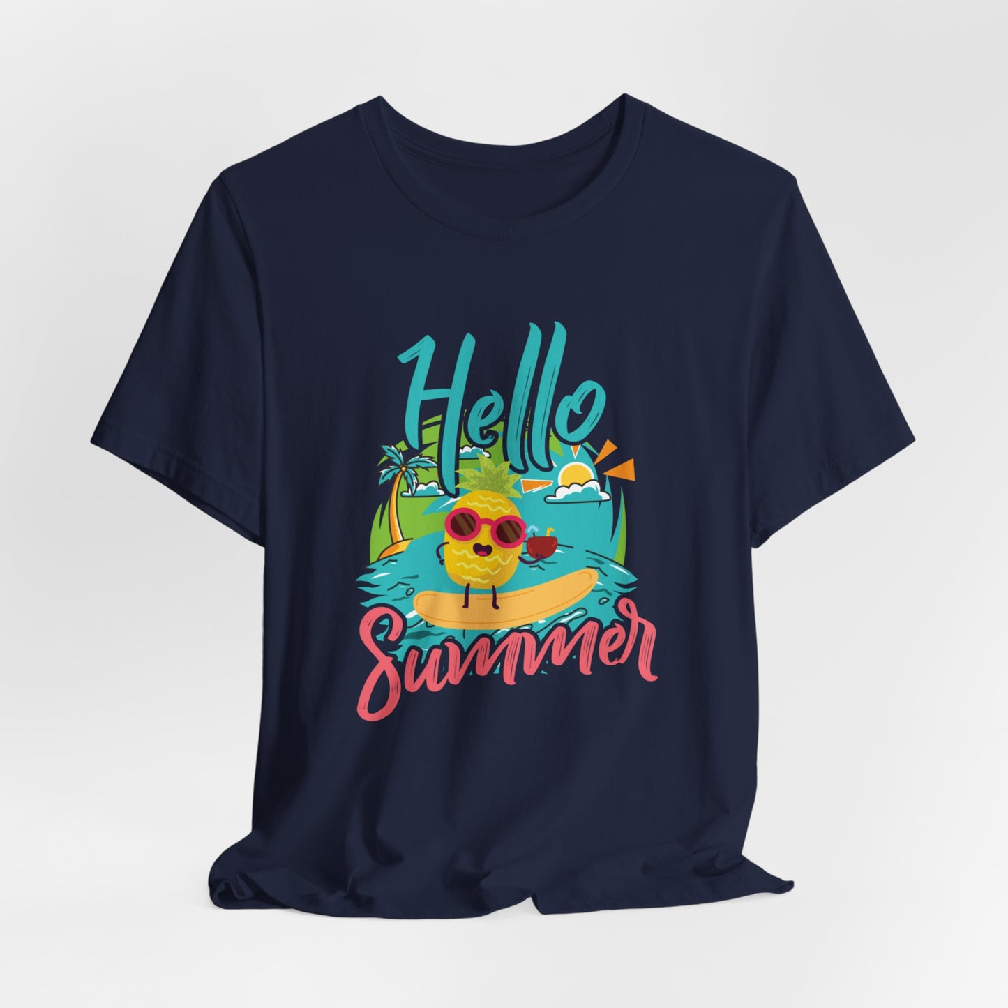 Hello Summer - Unisex Jersey Short Sleeve Tee