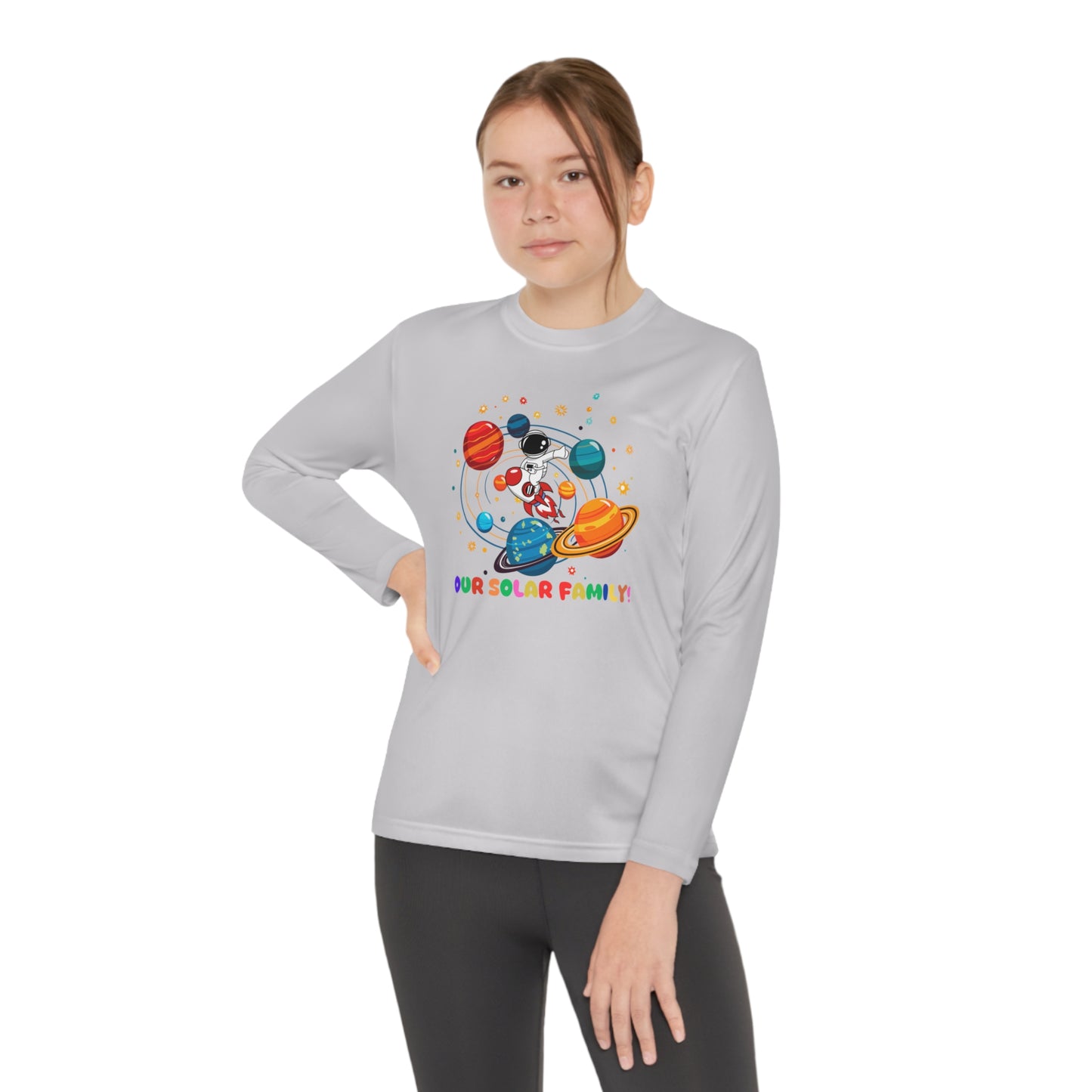 Our Solar Family!  - Youth Long Sleeve Competitor Tee