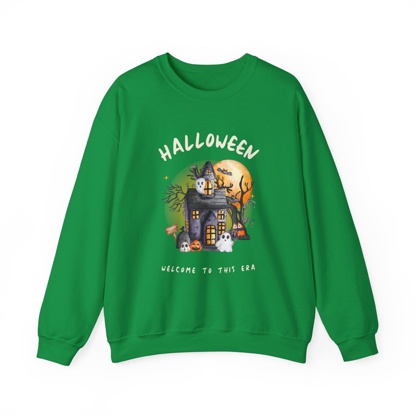 Halloween, Welcome to This Era - Unisex Heavy Blend™ Crewneck Sweatshirt