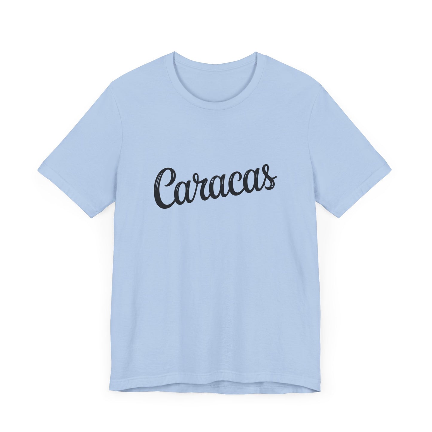 Caracas Unisex Jersey Short Sleeve Tee - Casual Graphic T-Shirt for Everyday Wear - 12270