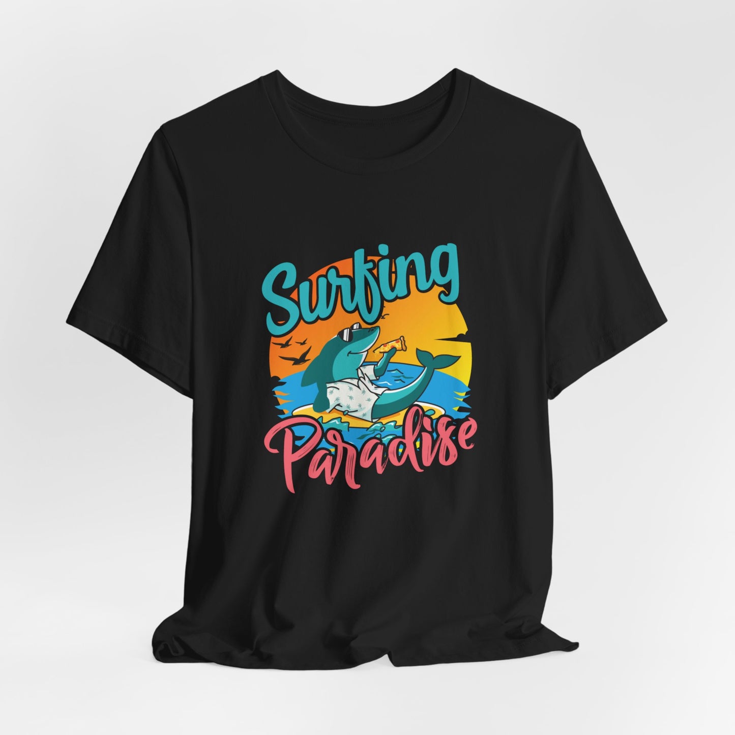 Surfing Paradise - Unisex Jersey Short Sleeve Tee