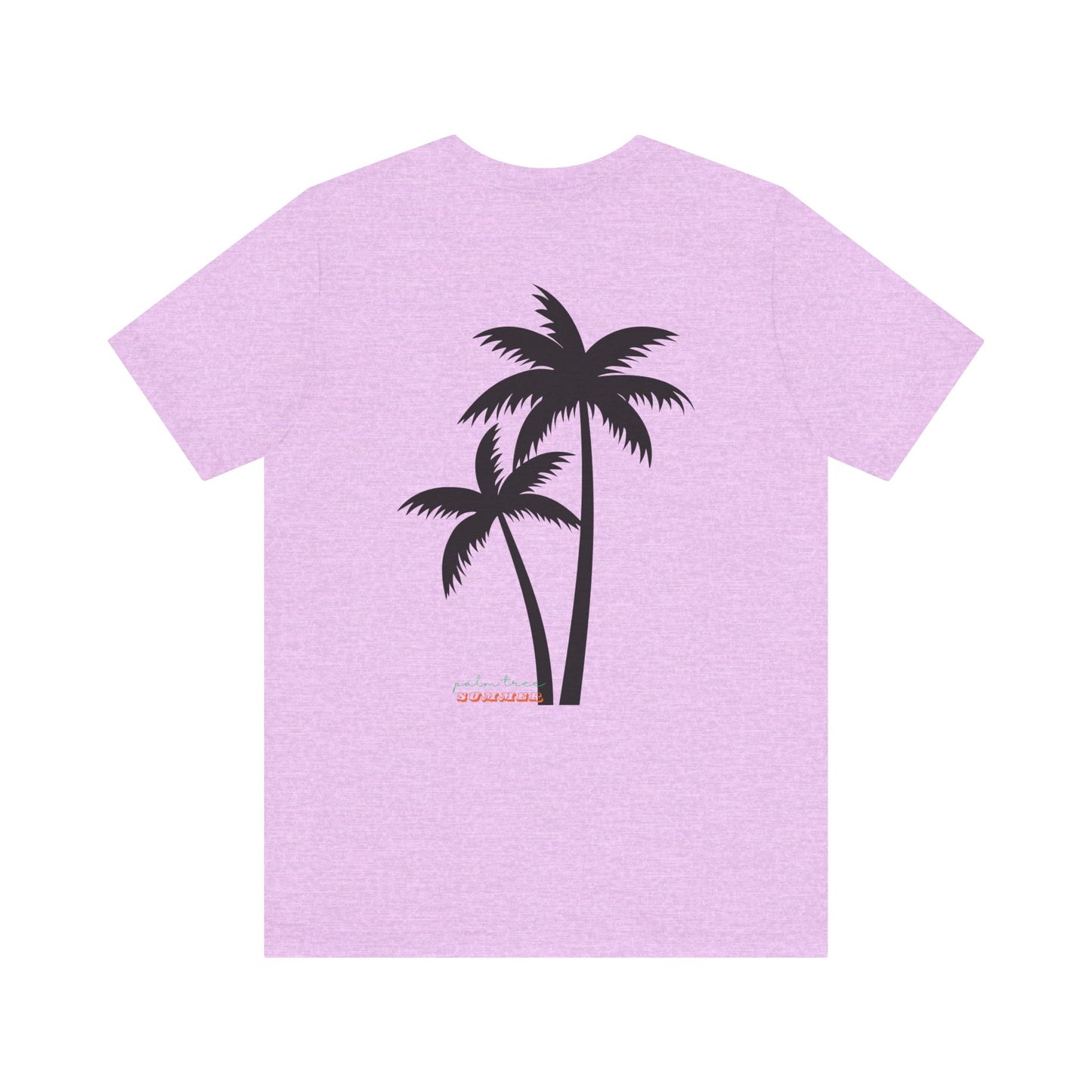 Summer, Palm Tree - Unisex Jersey Short Sleeve Tee