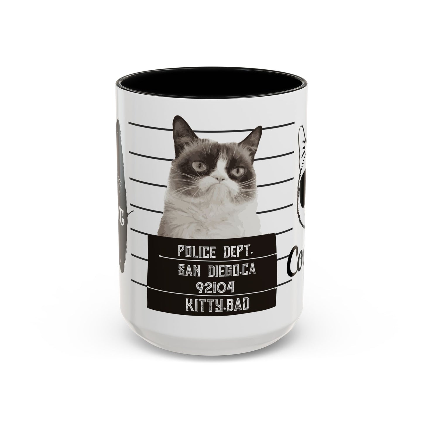 Kitty Bad - Accent Coffee Mug (11, 15oz)