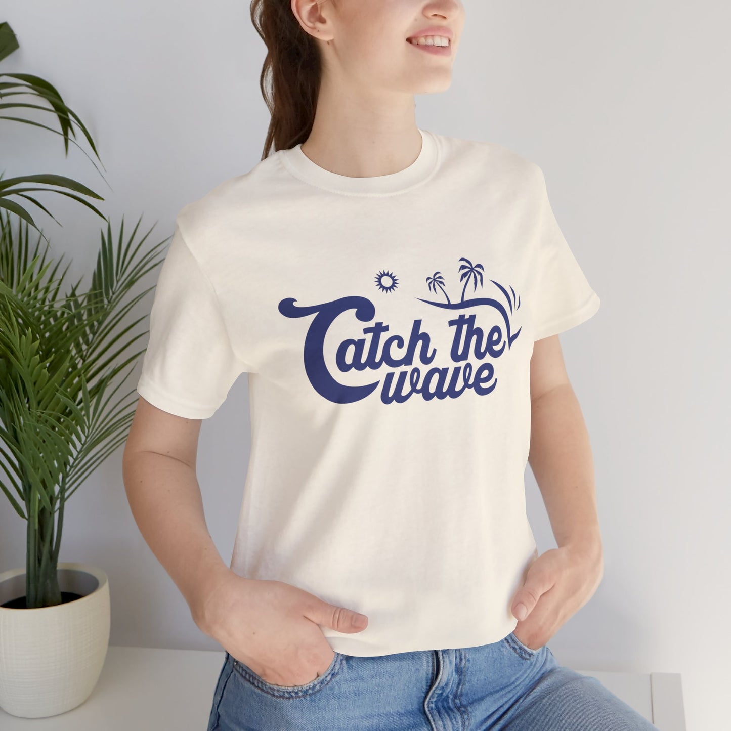 Catch The Wave - Unisex Jersey Short Sleeve Tee